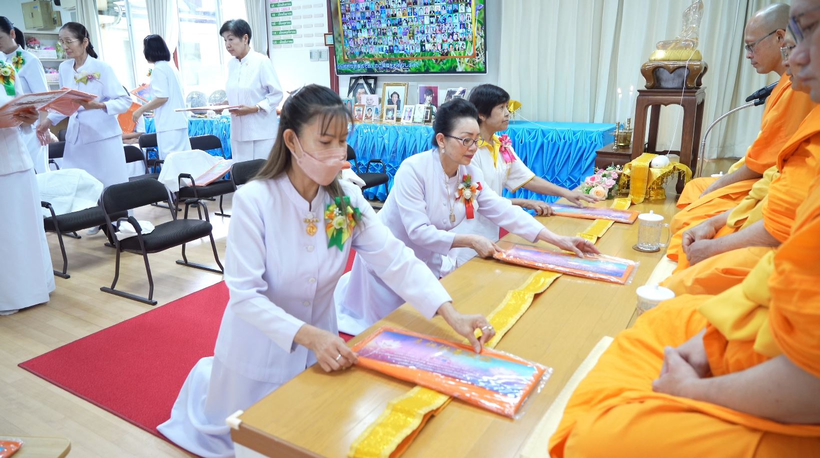 วัดภาวนานางาโน่ จัดพิธีบูชาข้าวพระ และพิธีบูชาครูผู้ค้นพบวิชชาธรรมกาย