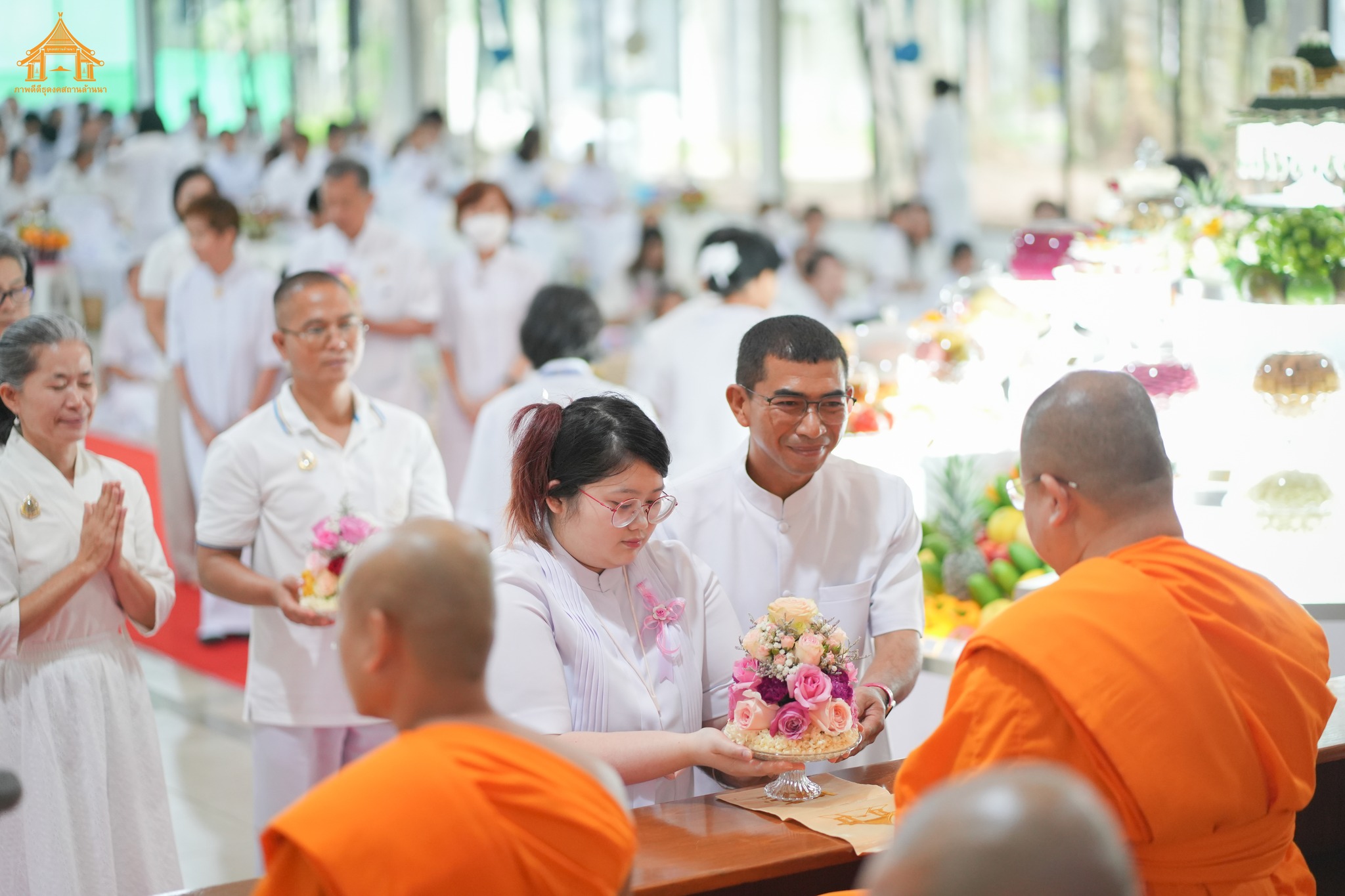 ธุดงคสถานล้านนา จัดพิธีบูชาครูผู้ค้นพบวิชชาธรรมกาย และงานบุญบูชาข้าพระ