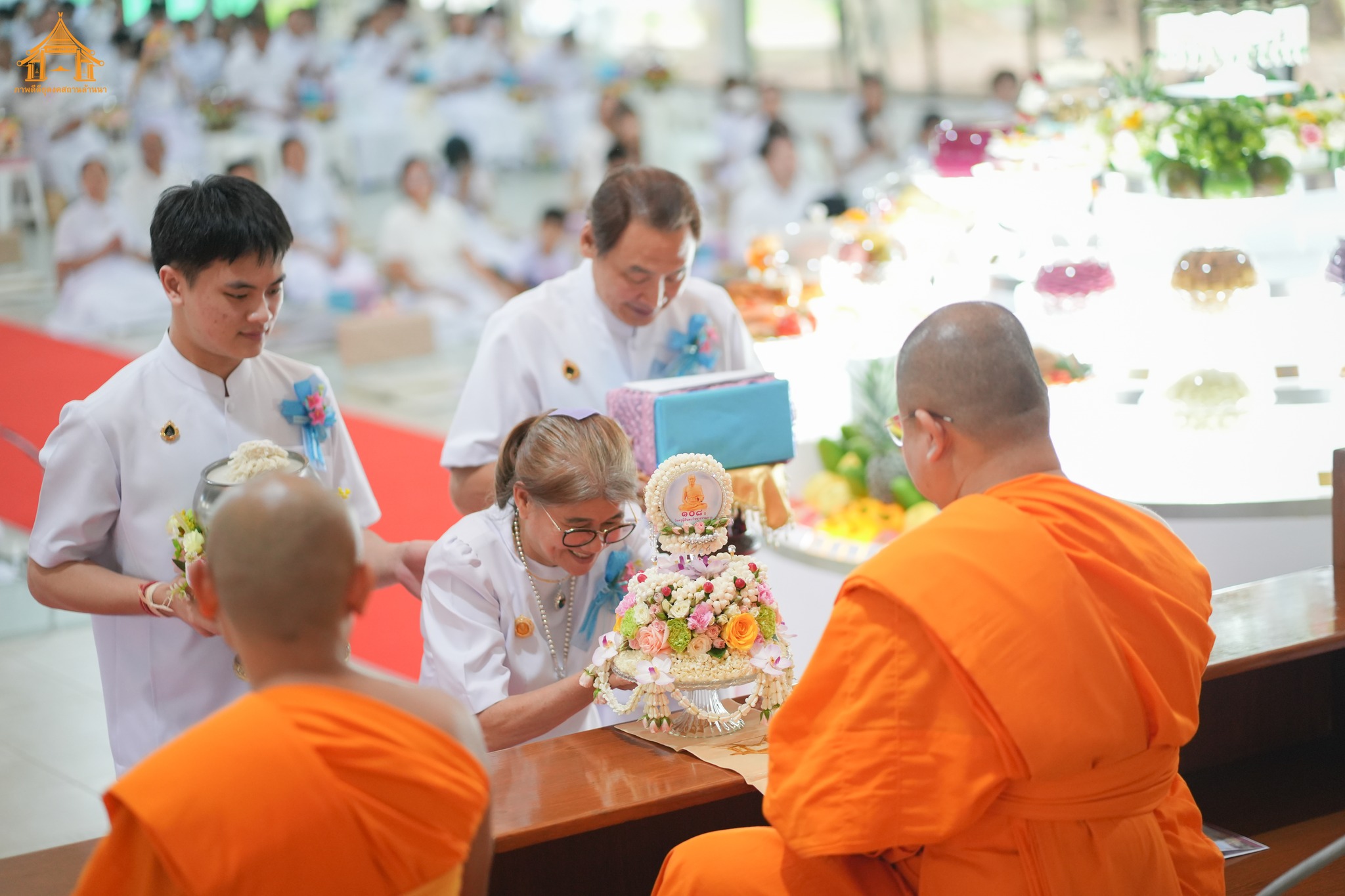 ธุดงคสถานล้านนา จัดพิธีบูชาครูผู้ค้นพบวิชชาธรรมกาย และงานบุญบูชาข้าพระ