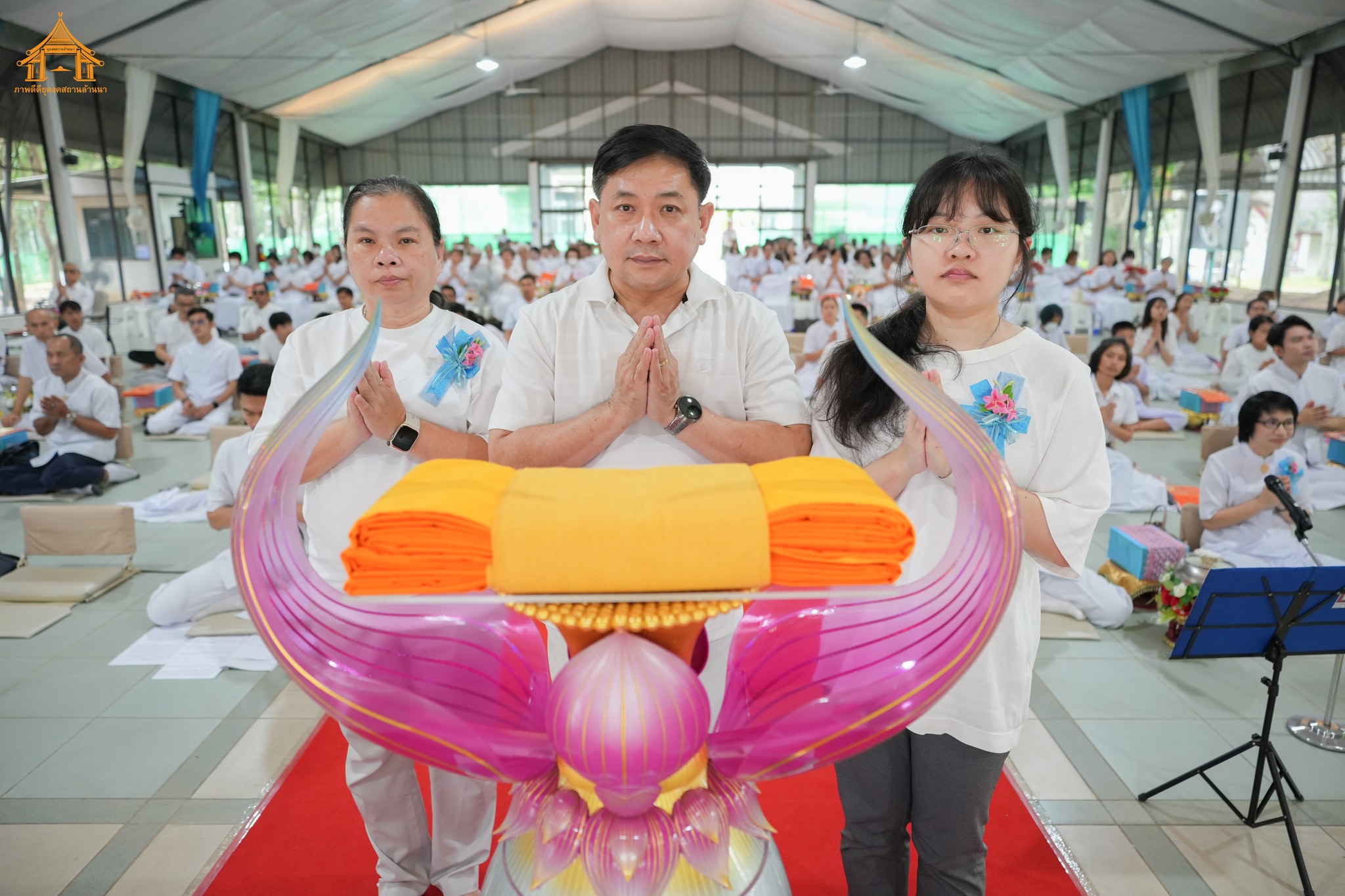 ธุดงคสถานล้านนา จัดพิธีบูชาครูผู้ค้นพบวิชชาธรรมกาย และงานบุญบูชาข้าพระ