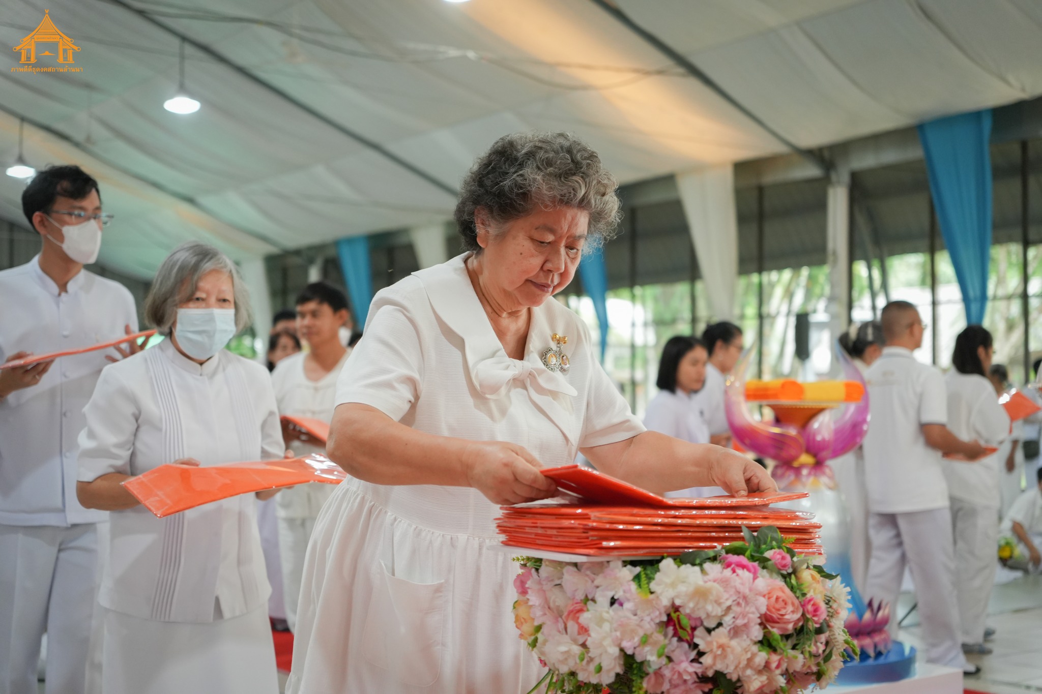 ธุดงคสถานล้านนา จัดพิธีบูชาครูผู้ค้นพบวิชชาธรรมกาย และงานบุญบูชาข้าพระ