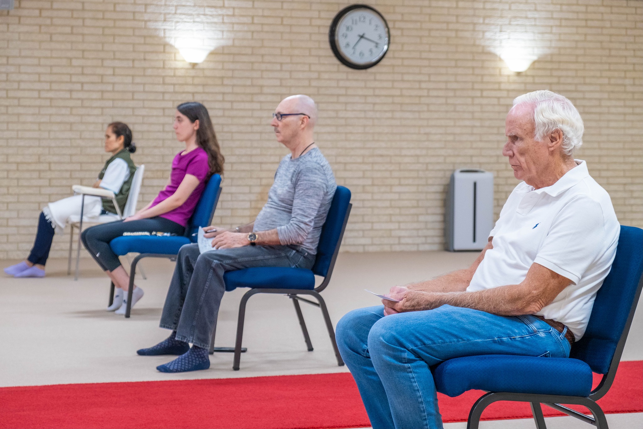 วัดพระธรรมกายเท็กซัส จัดกิจกรรมคลาสสมาธิสำหรับชาวท้องถิ่น