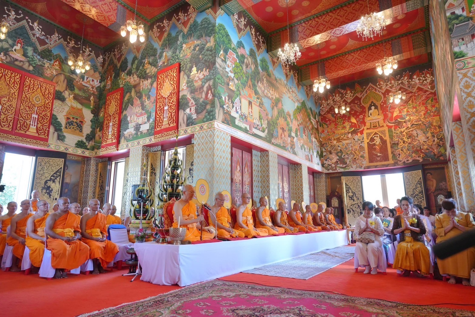 วัดพระธรรมกายคานากาว่า ร่วมพิธีมุทิตาอายุวัฒนมงคล 64 ปี พระราชรัชวิเทศ