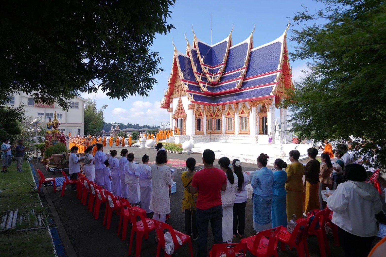 วัดพระธรรมกายคานากาว่า ร่วมพิธีมุทิตาอายุวัฒนมงคล 64 ปี พระราชรัชวิเทศ