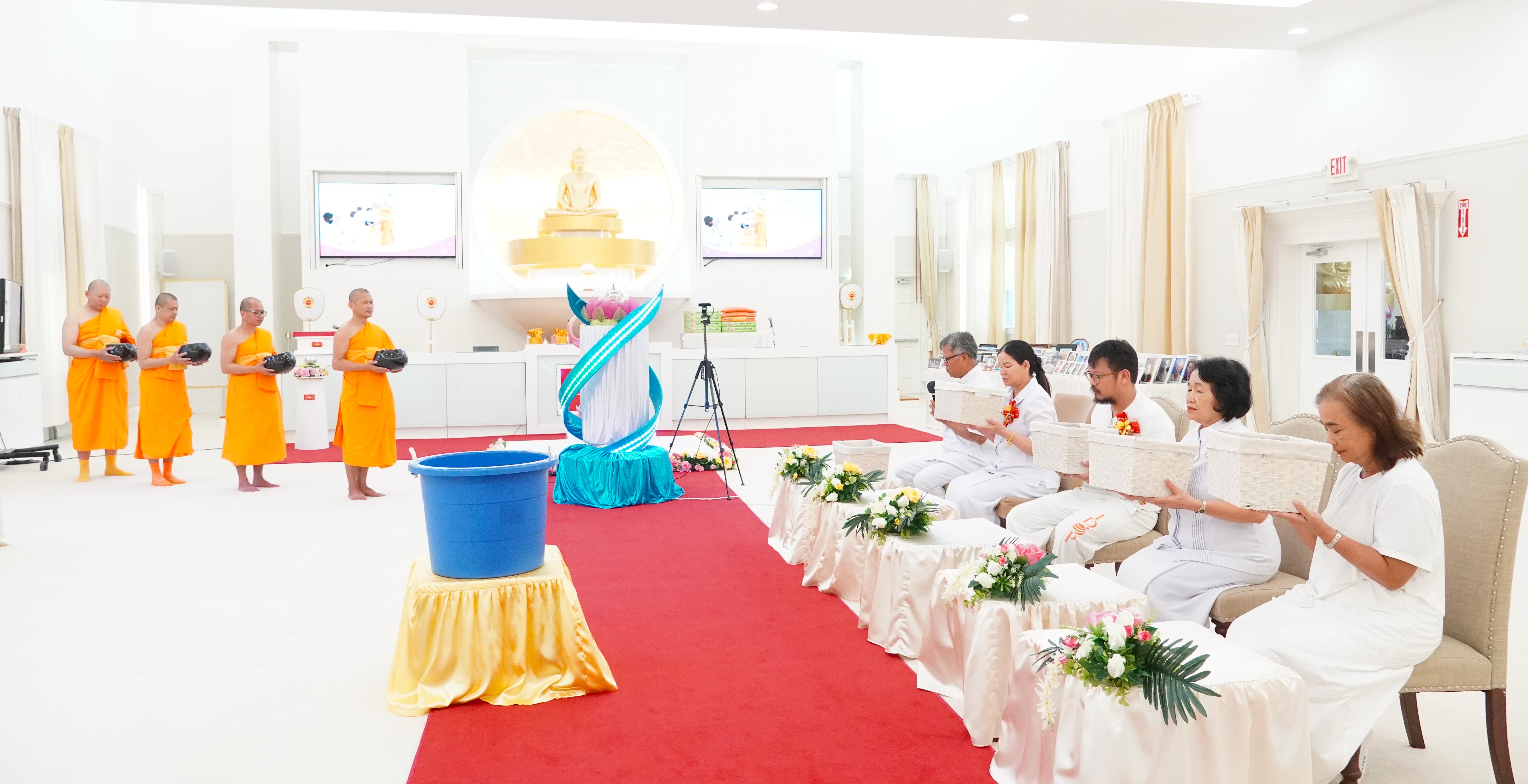 วัดพระธรรมกายฟลอริดา จัดพิธีบุพเปตพลี