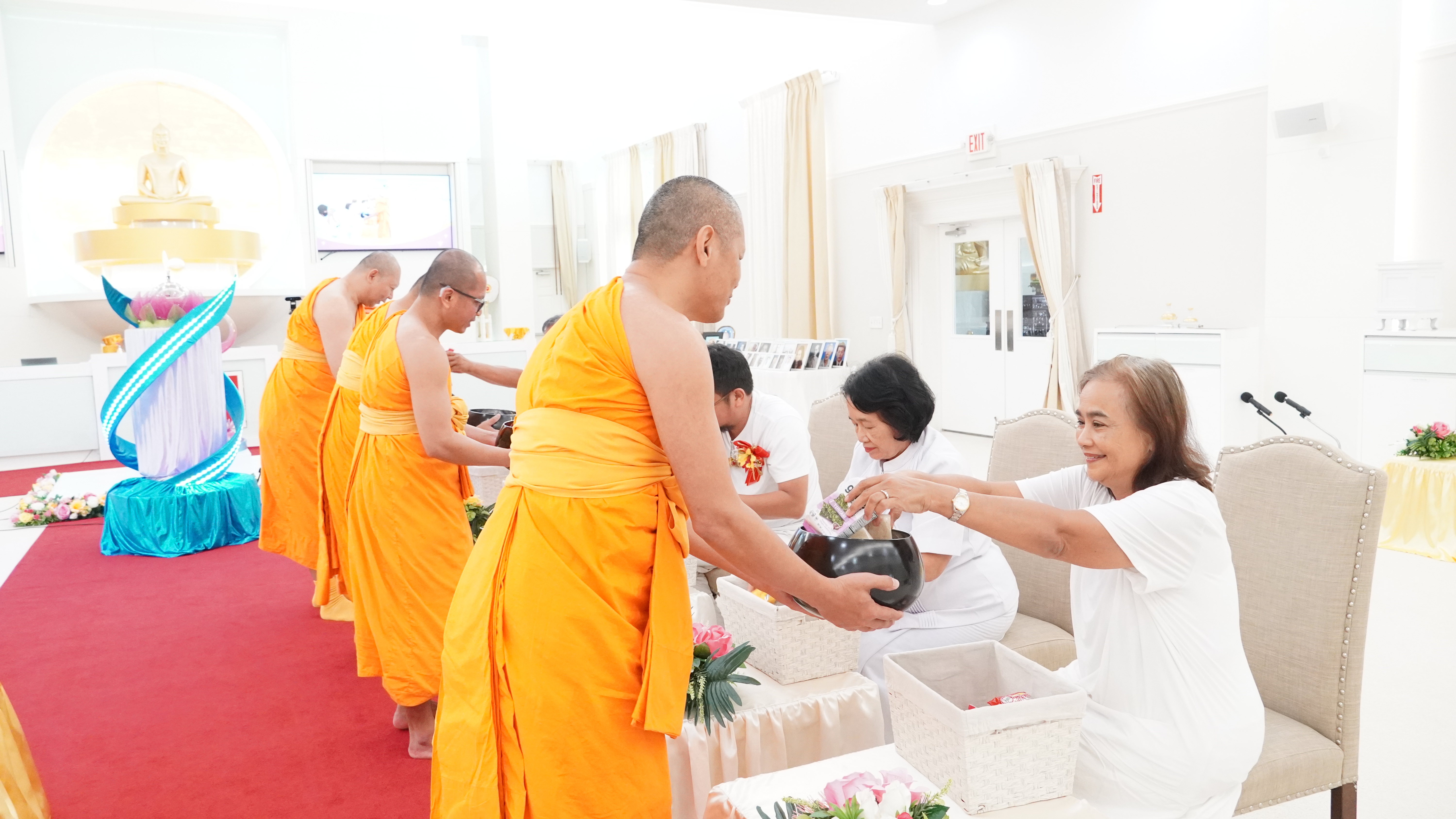 วัดพระธรรมกายฟลอริดา จัดพิธีบุพเปตพลี