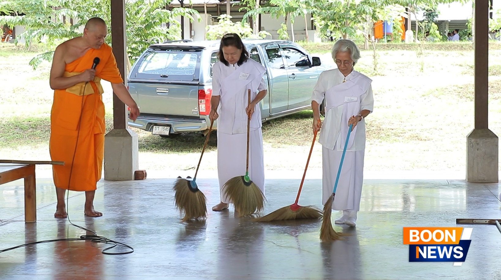 ศูนย์อบรมเยาวชนกาญจนบุรี จัดอบรมอุบาสกแก้ว-อุบาสิกาแก้ว ตัวแทนทอดกฐินสามัคคีทั่วไทย 30,000 วัด