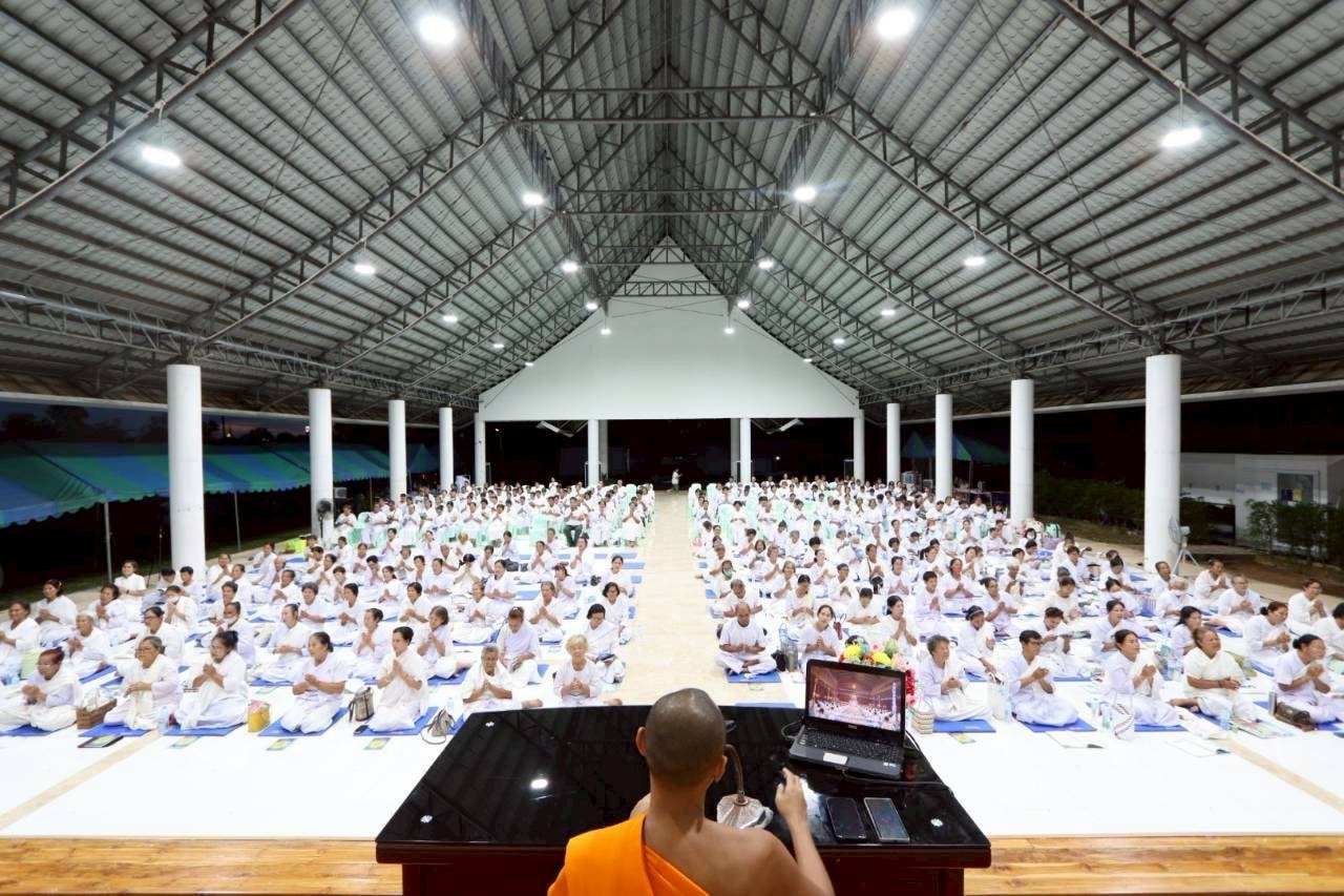 ธุดงคสถานอำนาจเจริญ จัดอบรมโครงการอุบาสก-อุบาสิกาแก้ว รุ่นที่ 1