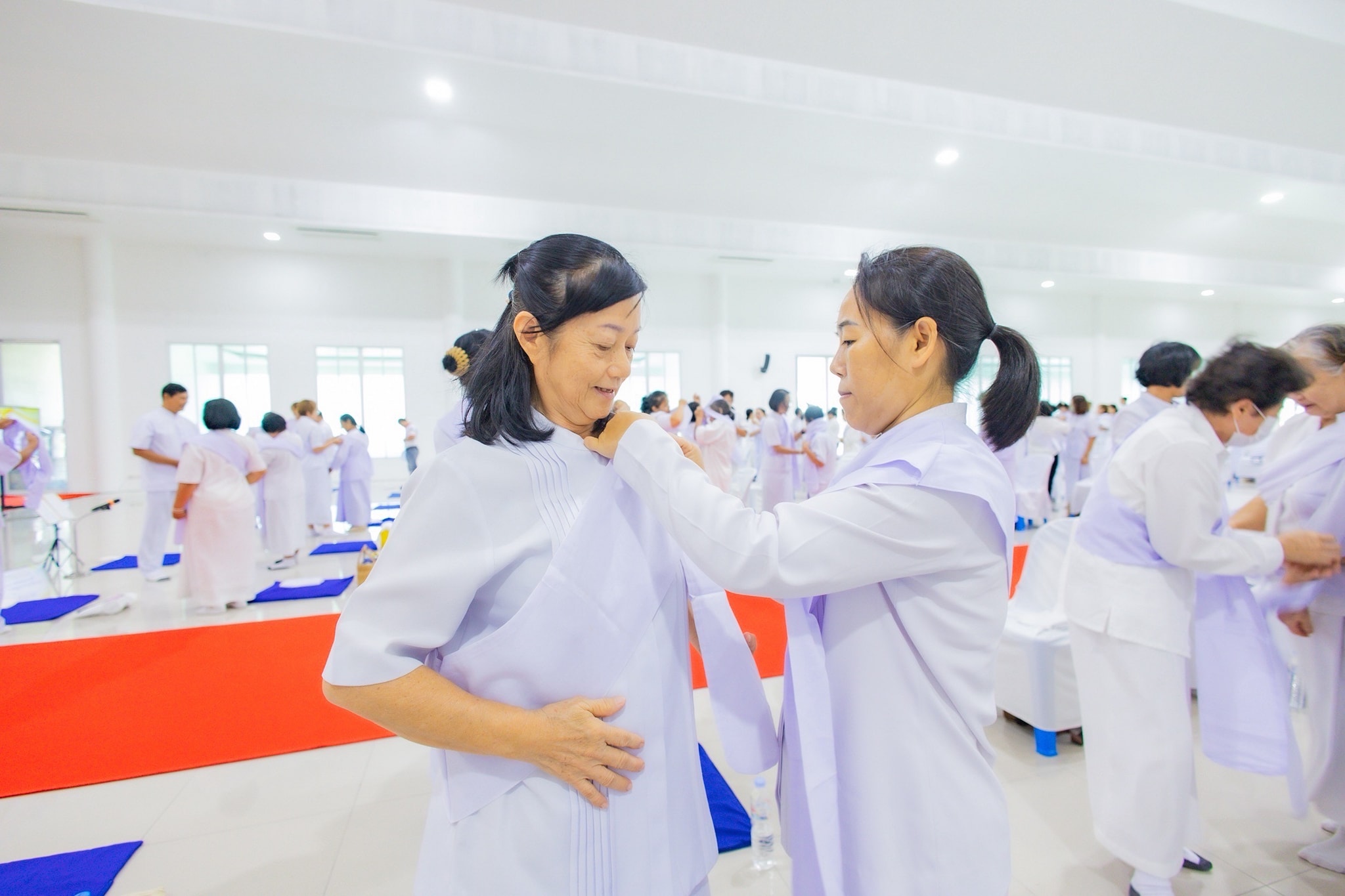 ศูนย์อบรมเยาวชนลาดหลุมแก้ว จัดอบรมโครงการอุบาสกแก้ว อุบาสิกาแก้ว รุ่นที่ 1