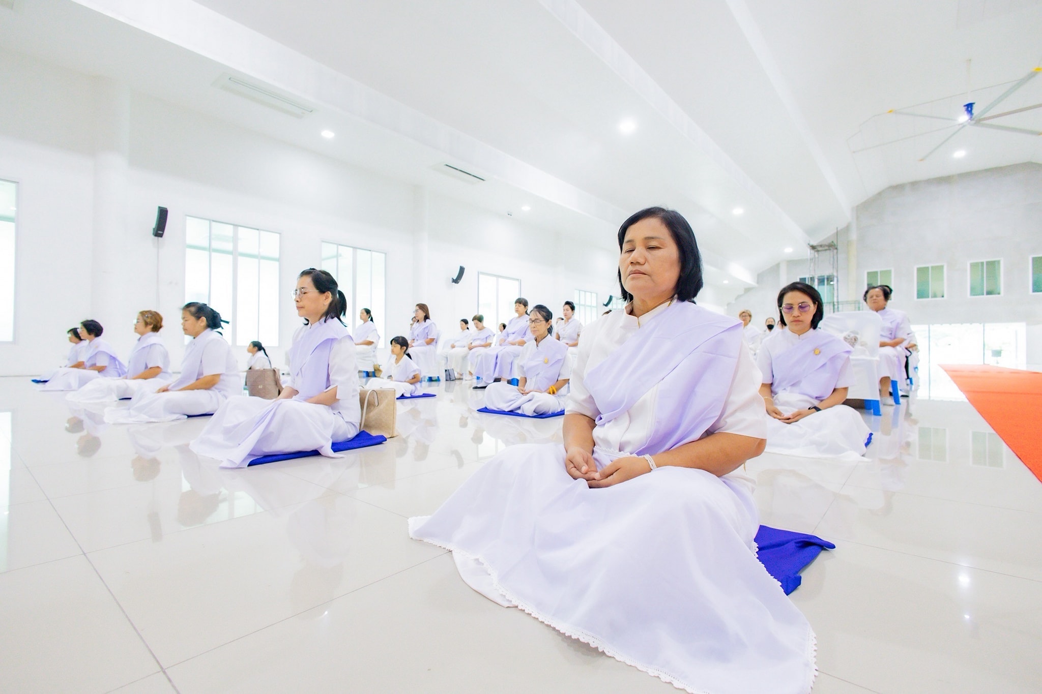 ศูนย์อบรมเยาวชนลาดหลุมแก้ว จัดอบรมโครงการอุบาสกแก้ว อุบาสิกาแก้ว รุ่นที่ 1
