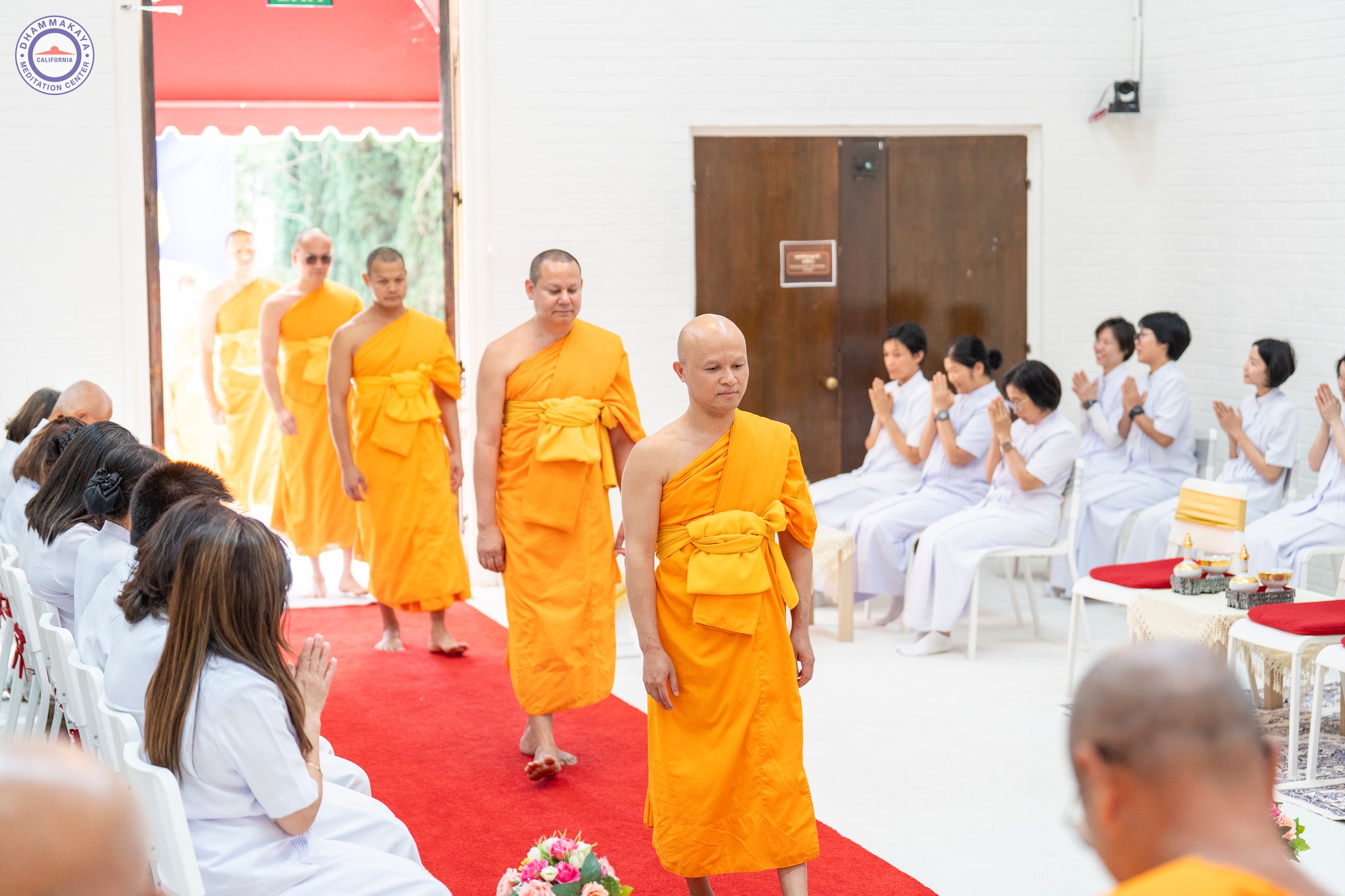 พิธีมุทิตาพระมหาเถระ พระเถระ และเจ้าหน้าที่ 10, 20 และ 30 พรรษา ประจำปีพุทธศักราช 2568 ณ วัดพระธรรมกายแคลิฟอร์เนีย