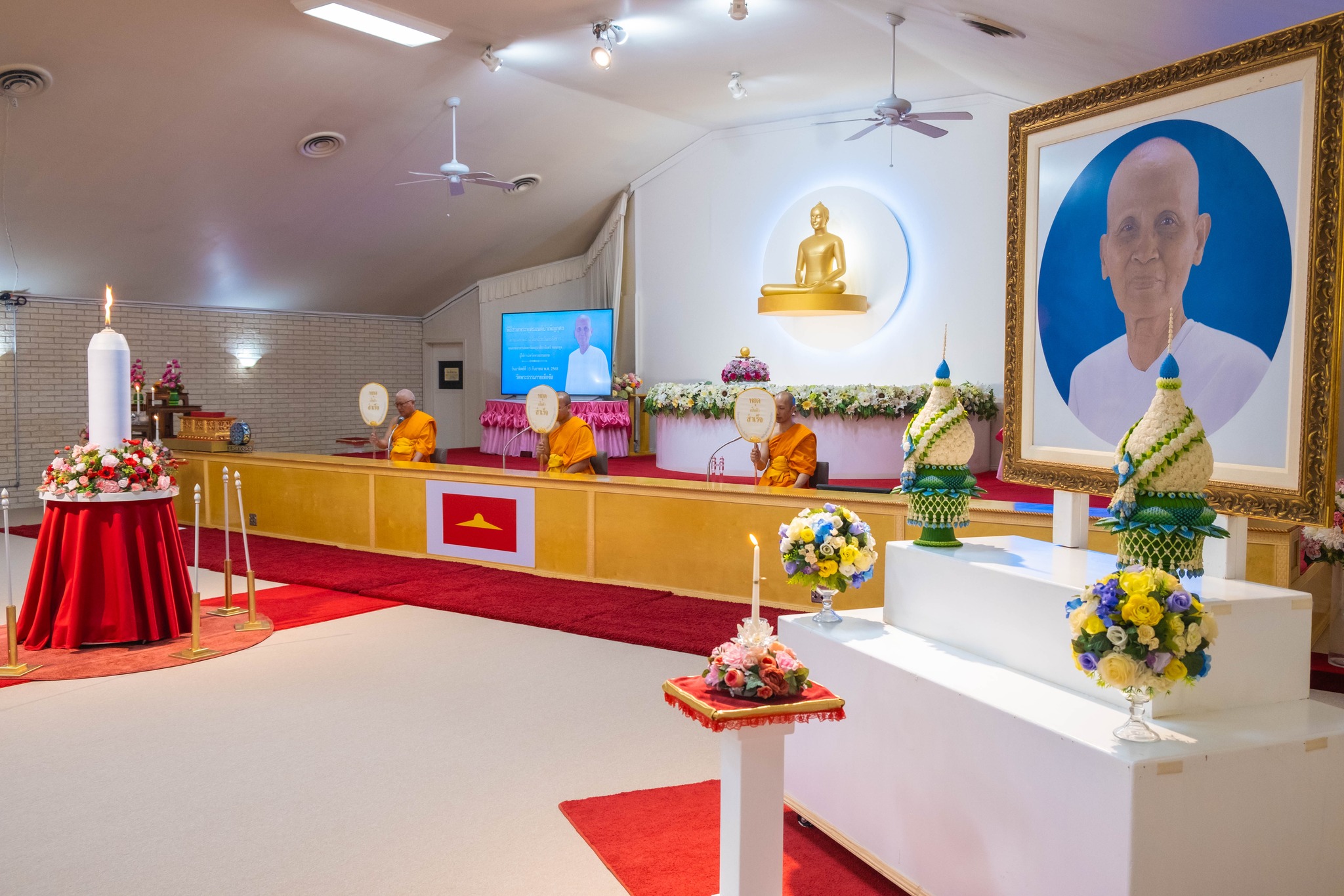 วัดพระธรรมกายเท็กซัส จัดงานบุญวันอาทิตย์