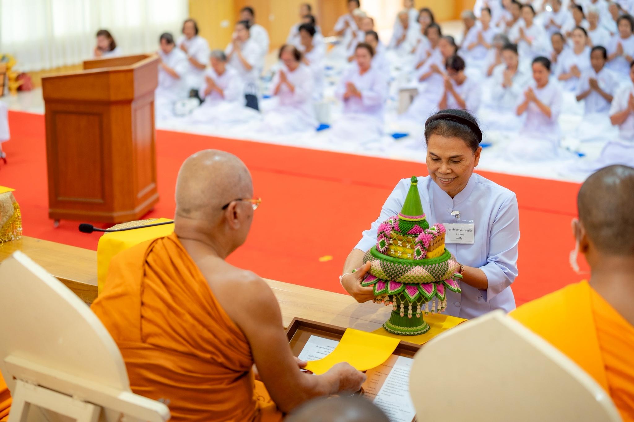 ศูนย์ปฏิบัติธรรมนครราชสีมา จัดอบรมโครงการอุบาสกแก้ว อุบาสิกาแก้ว