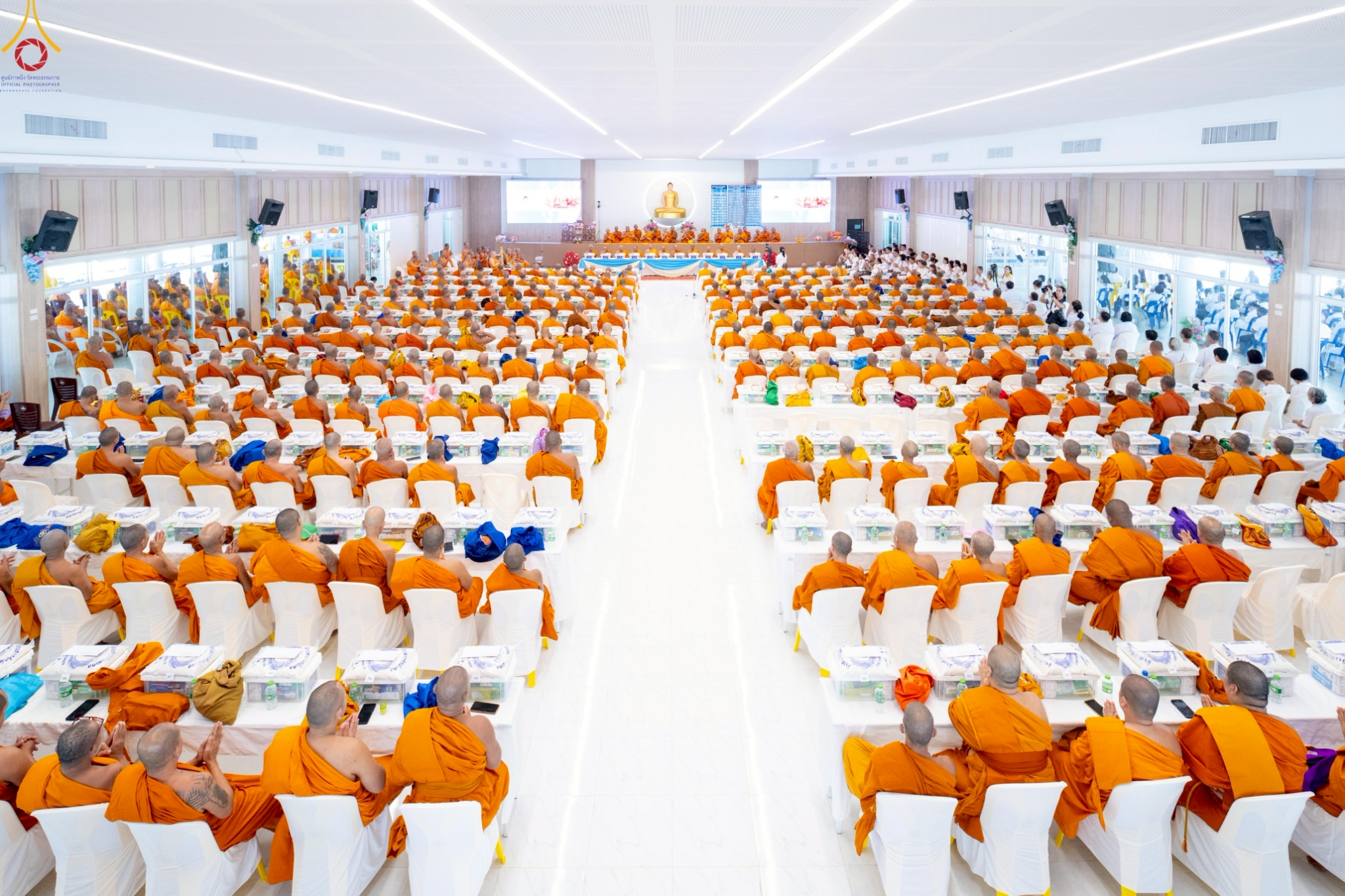 วัดพระธรรมกาย จัดถวายมหาสังฆทาน 323 วัด 4 จังหวัดชายแดนภาคใต้ ปีที่ 21 ครั้งที่ 181