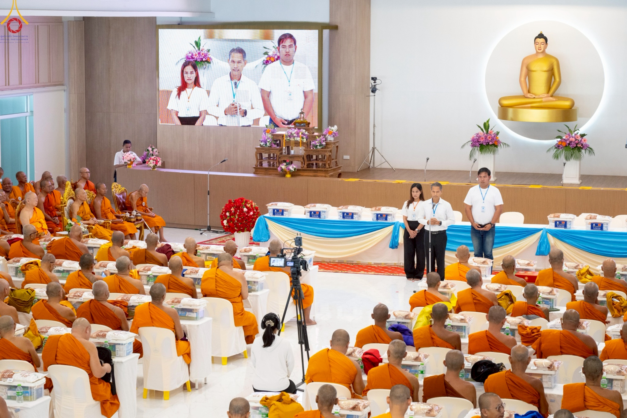วัดพระธรรมกาย จัดถวายมหาสังฆทาน 323 วัด 4 จังหวัดชายแดนภาคใต้ ปีที่ 21 ครั้งที่ 181