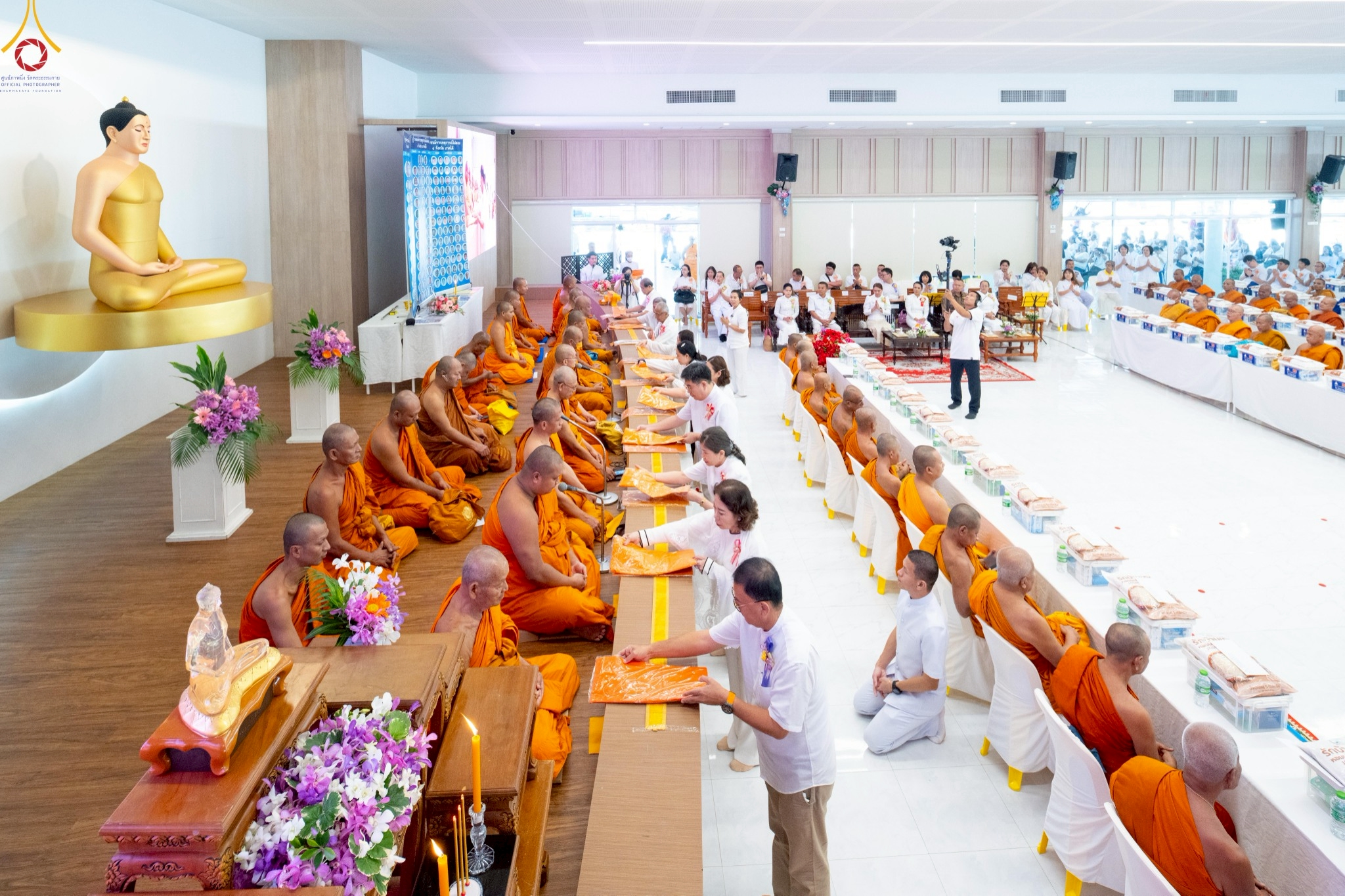 วัดพระธรรมกาย จัดถวายมหาสังฆทาน 323 วัด 4 จังหวัดชายแดนภาคใต้ ปีที่ 21 ครั้งที่ 181