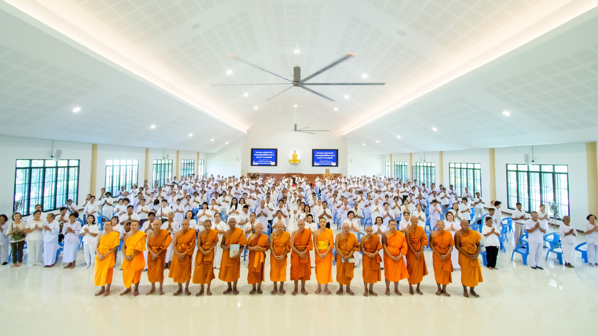 ศูนย์อบรมเยาวชนบางปะหัน จัดอบรมโครงการอุบาสกแก้ว อุบาสิกาแก้ว 