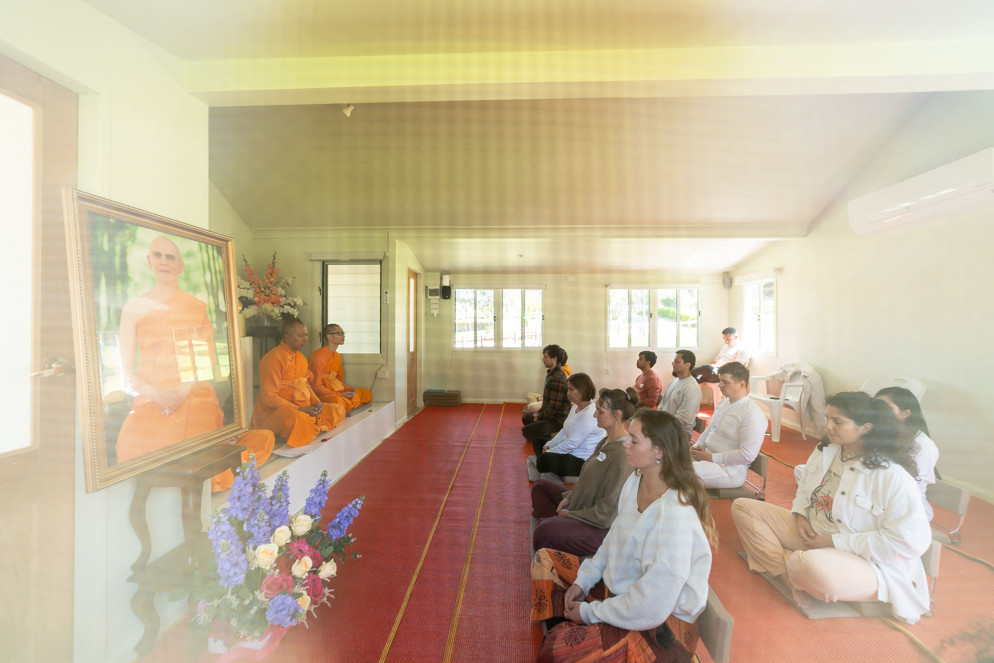 วัดพระธรรมกายนครซิดนีย์ จัดโครงการ One Day Meditation