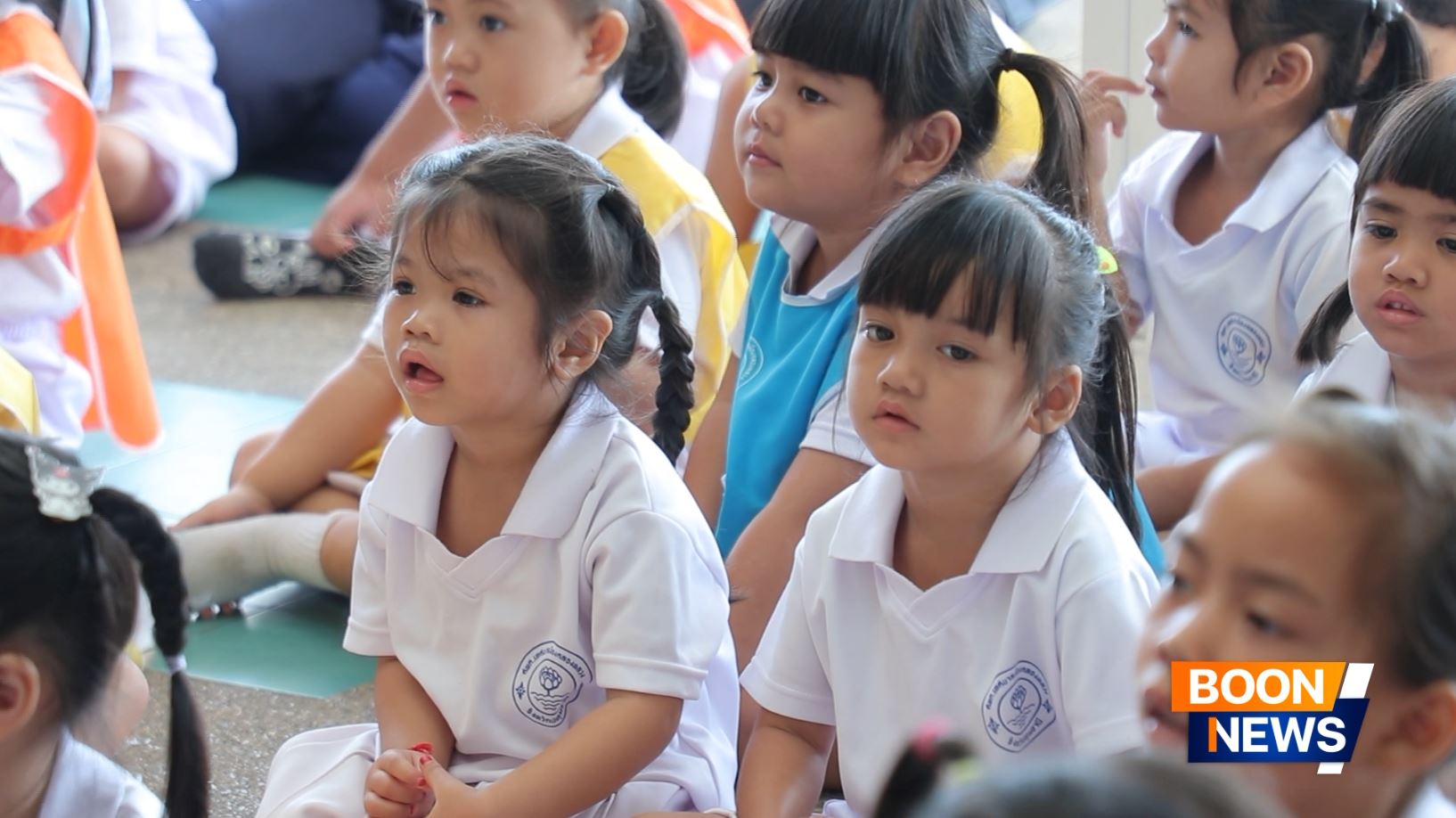 ศูนย์พัฒนาเด็กเล็กเทศบาลเมืองคลองหลวง 4 (วัดกล้าชอุ่ม) จัดสวดมนต์บทธัมจักกัปปวัตตนสูตร