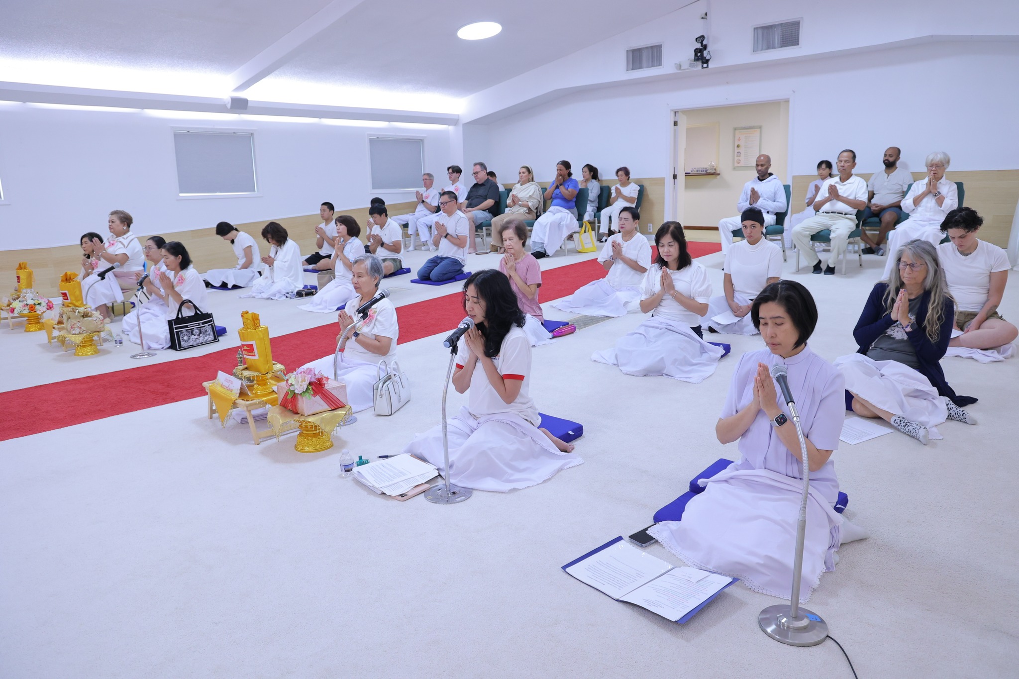 วัดพระธรรมกายจอร์เจีย จัดงานบุญวันอาทิตย์