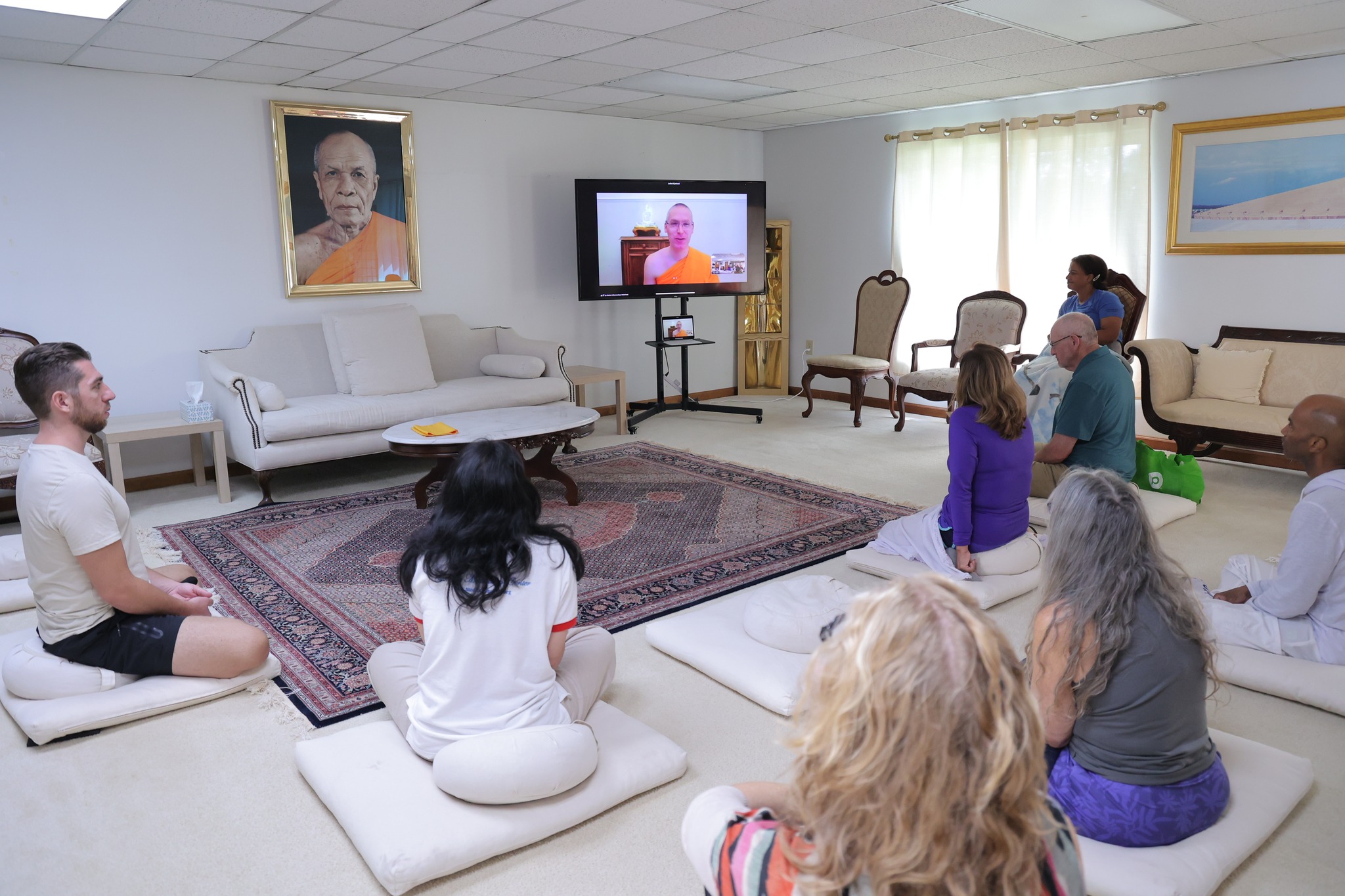 วัดพระธรรมกายจอร์เจีย จัดงานบุญวันอาทิตย์