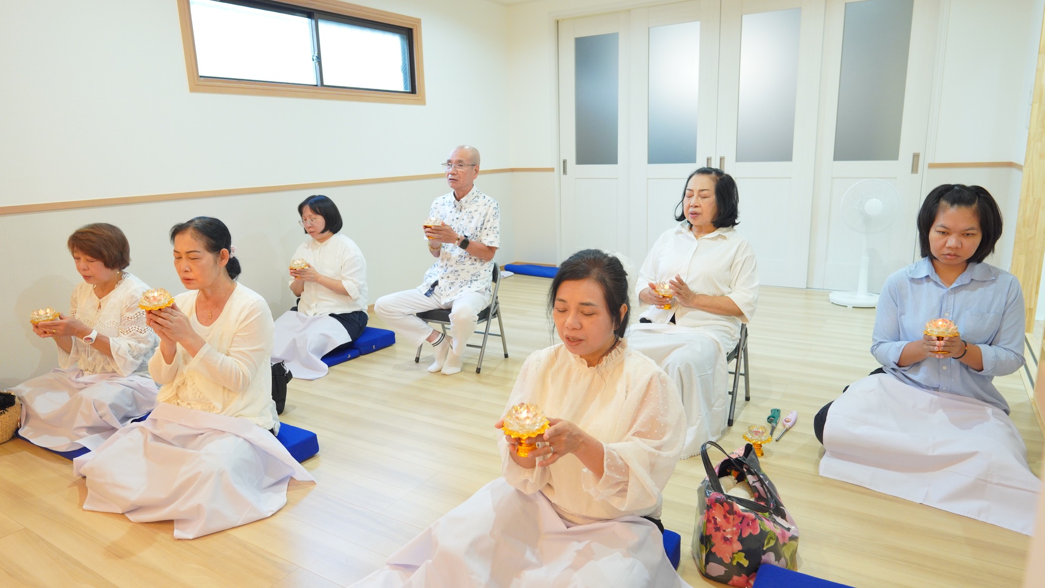 วัดพระธรรมกายโอซาก้า จัดพิธีบุพเปตพลี