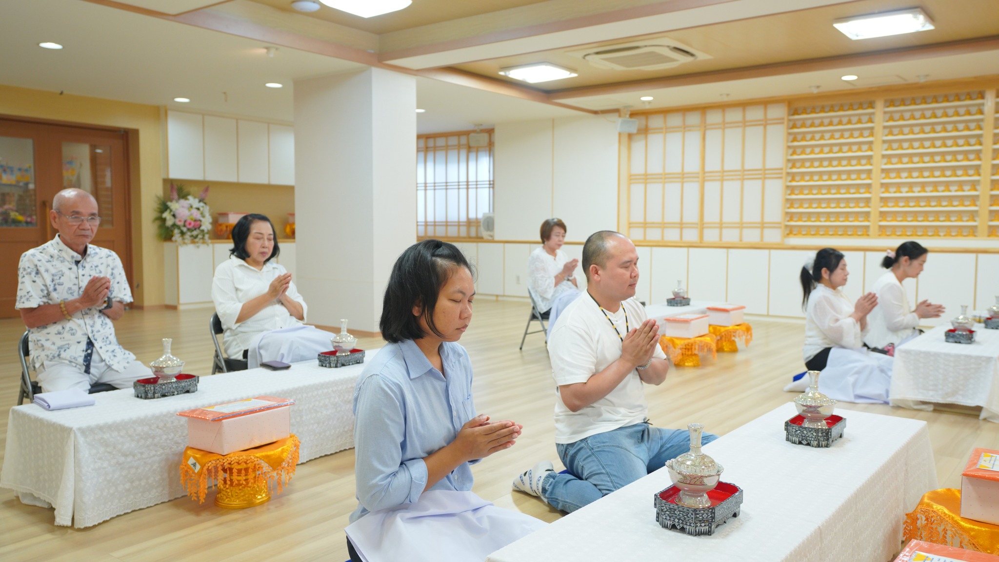 วัดพระธรรมกายโอซาก้า จัดพิธีบุพเปตพลี