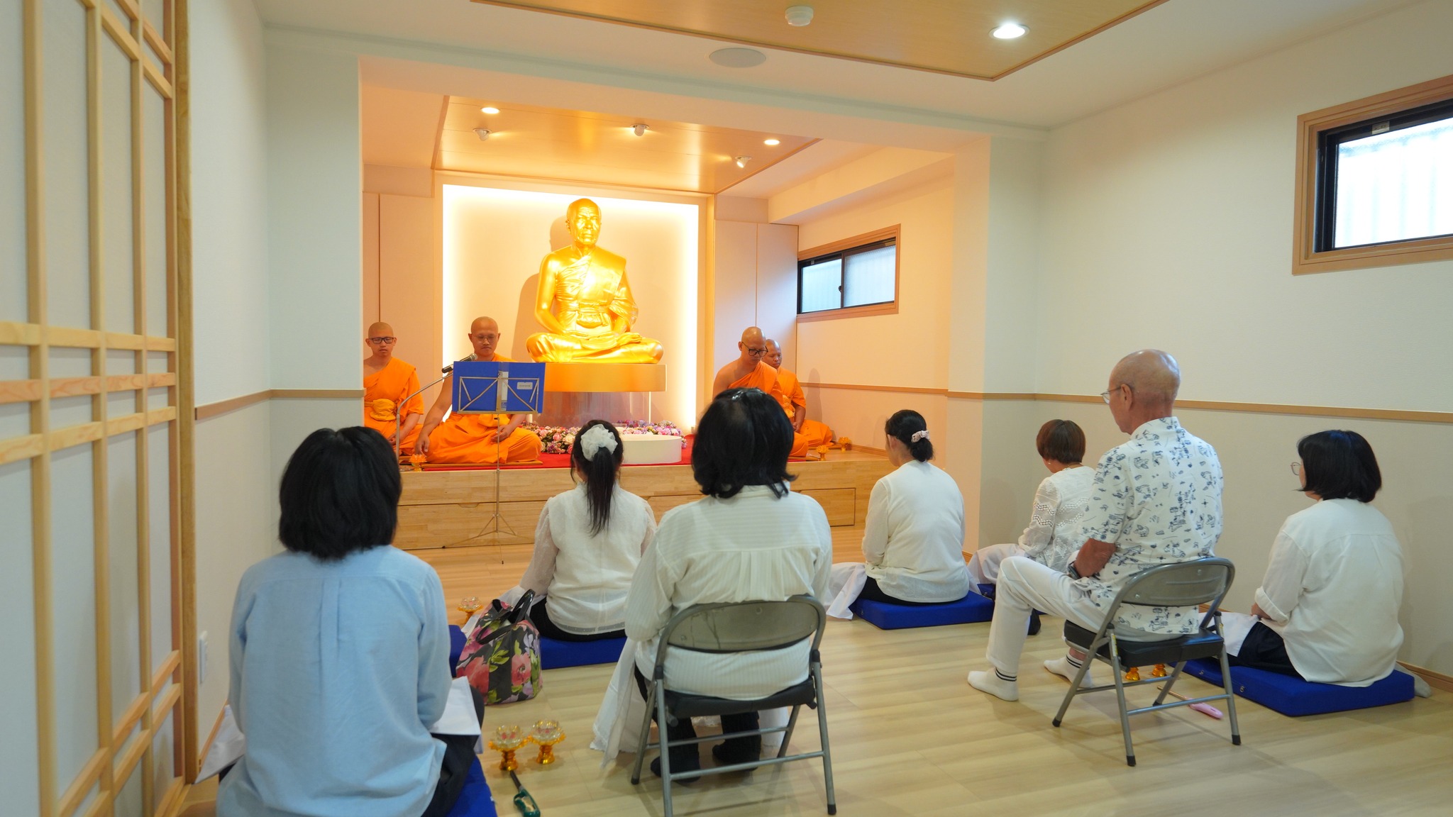 วัดพระธรรมกายโอซาก้า จัดพิธีบุพเปตพลี