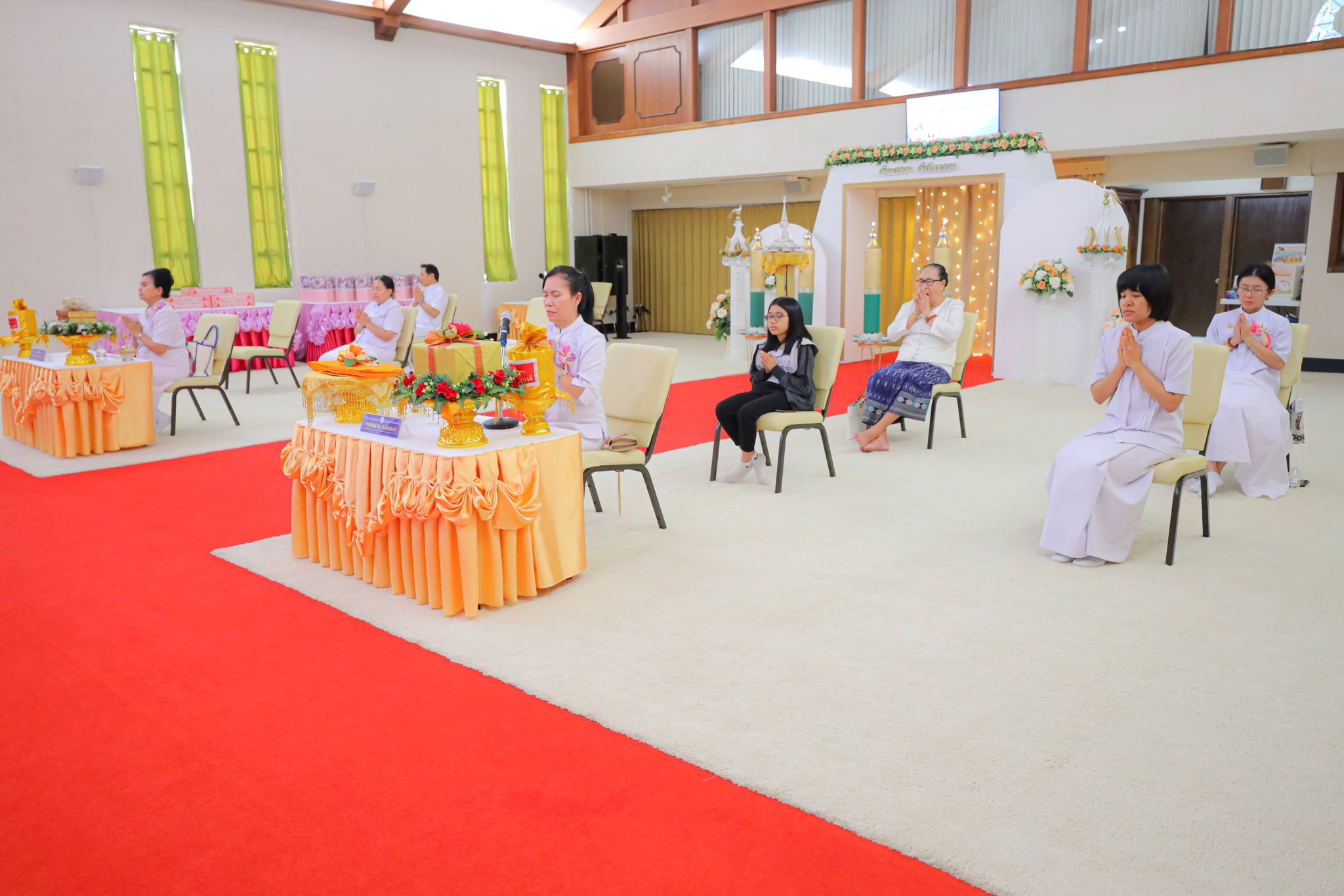 วัดพระธรรมกายแคนซัส จัดงานบุญวันอาทิตย์