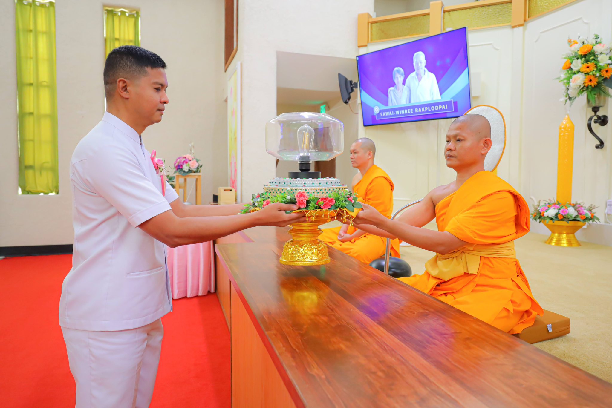 วัดพระธรรมกายแคนซัส จัดงานบุญวันอาทิตย์
