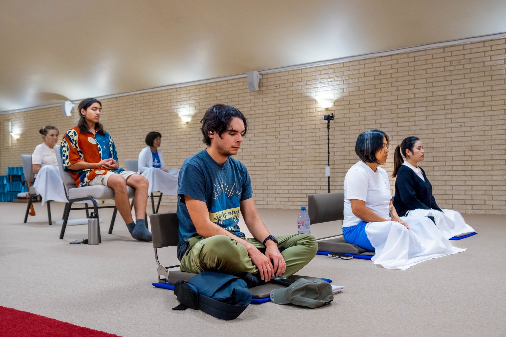 วัดพระธรรมกายเท็กซัส จัดกิจกรรมคลาสสมาธิสำหรับชาวท้องถิ่น