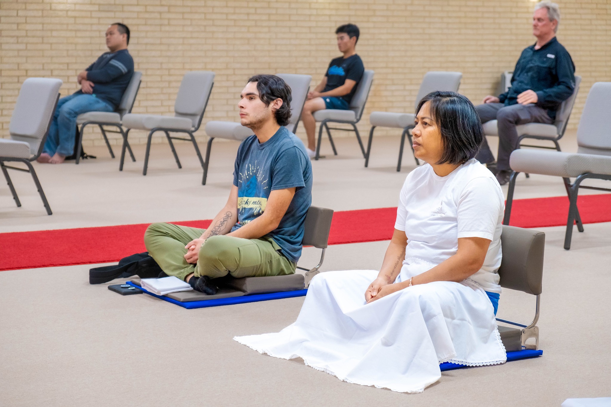 วัดพระธรรมกายเท็กซัส จัดกิจกรรมคลาสสมาธิสำหรับชาวท้องถิ่น