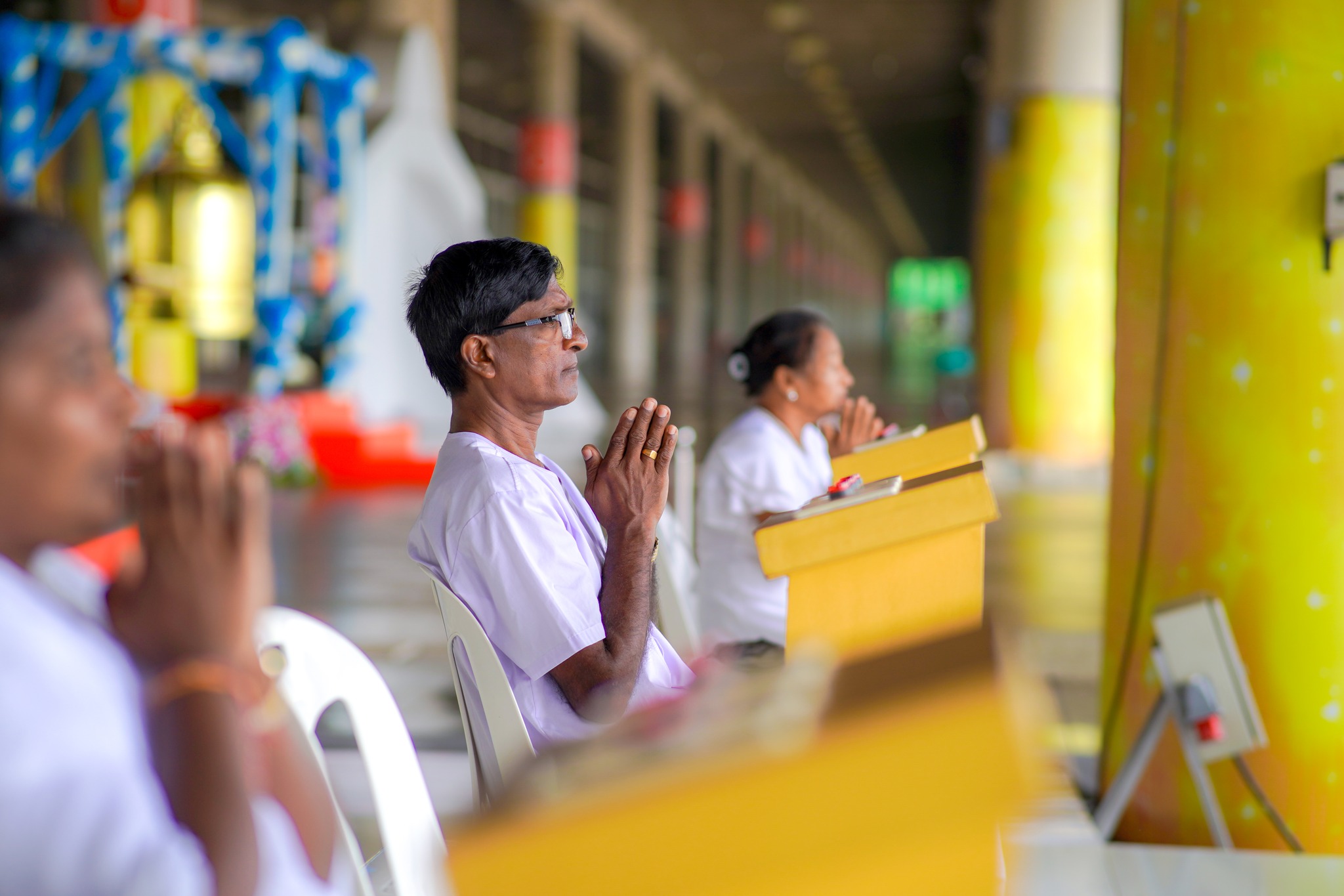 คณะชาวศรีลังกา เดินทางมาเยี่ยมชมวัดพระธรรมกาย