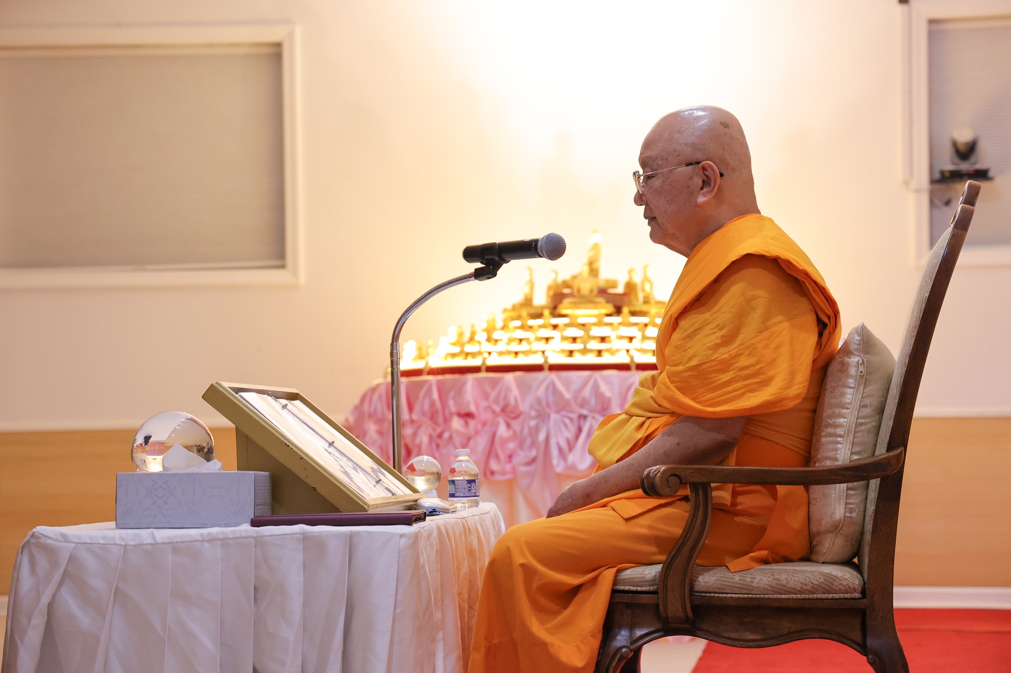 วัดพระธรรมกายจอร์เจีย จัดกิจกรรมนั่งสมาธิสำหรับชาวท้องถิ่น