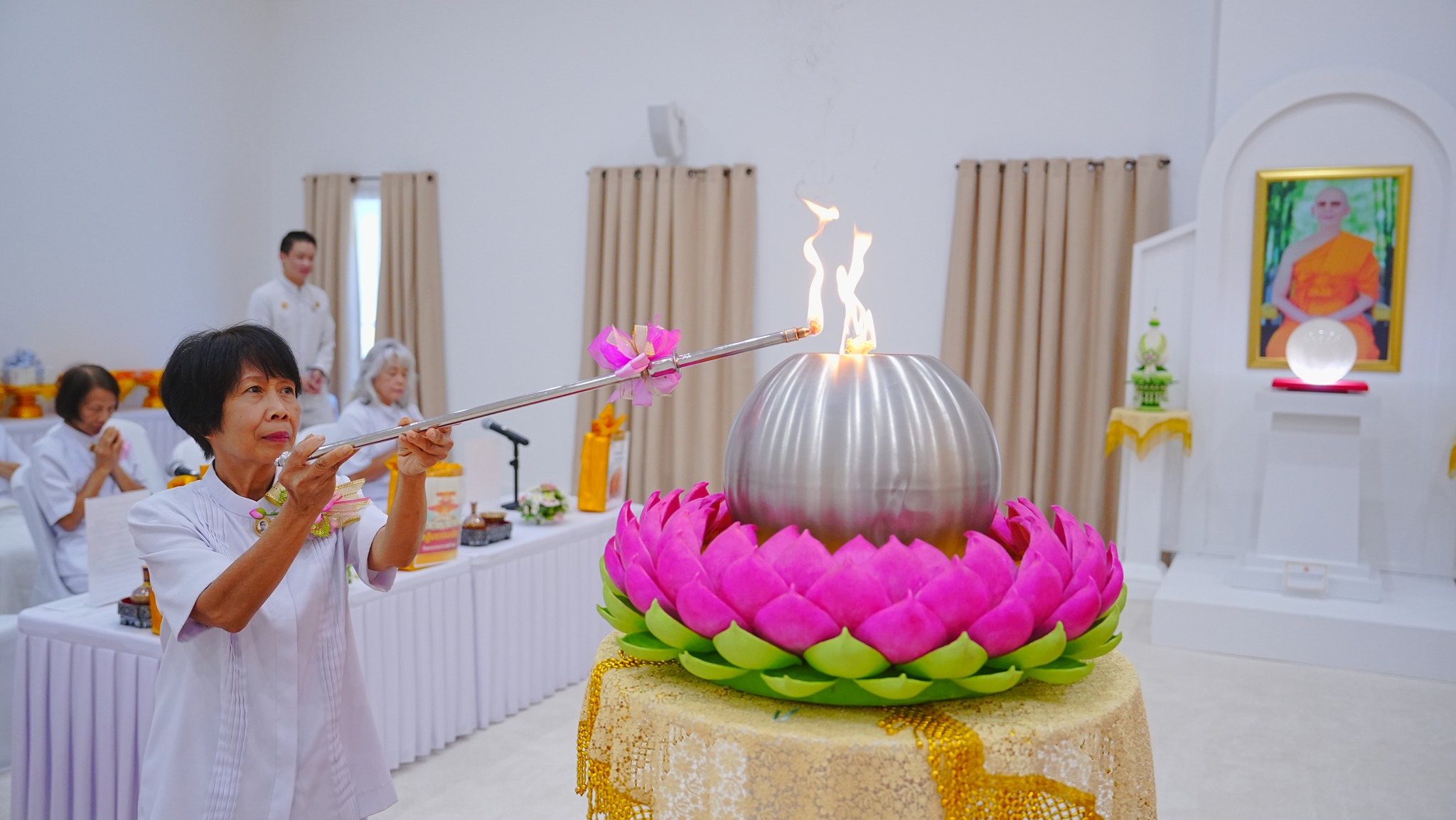 วัดพระธรรมกายเทนเนสซี จัดงานบุญวันอาทิตย์