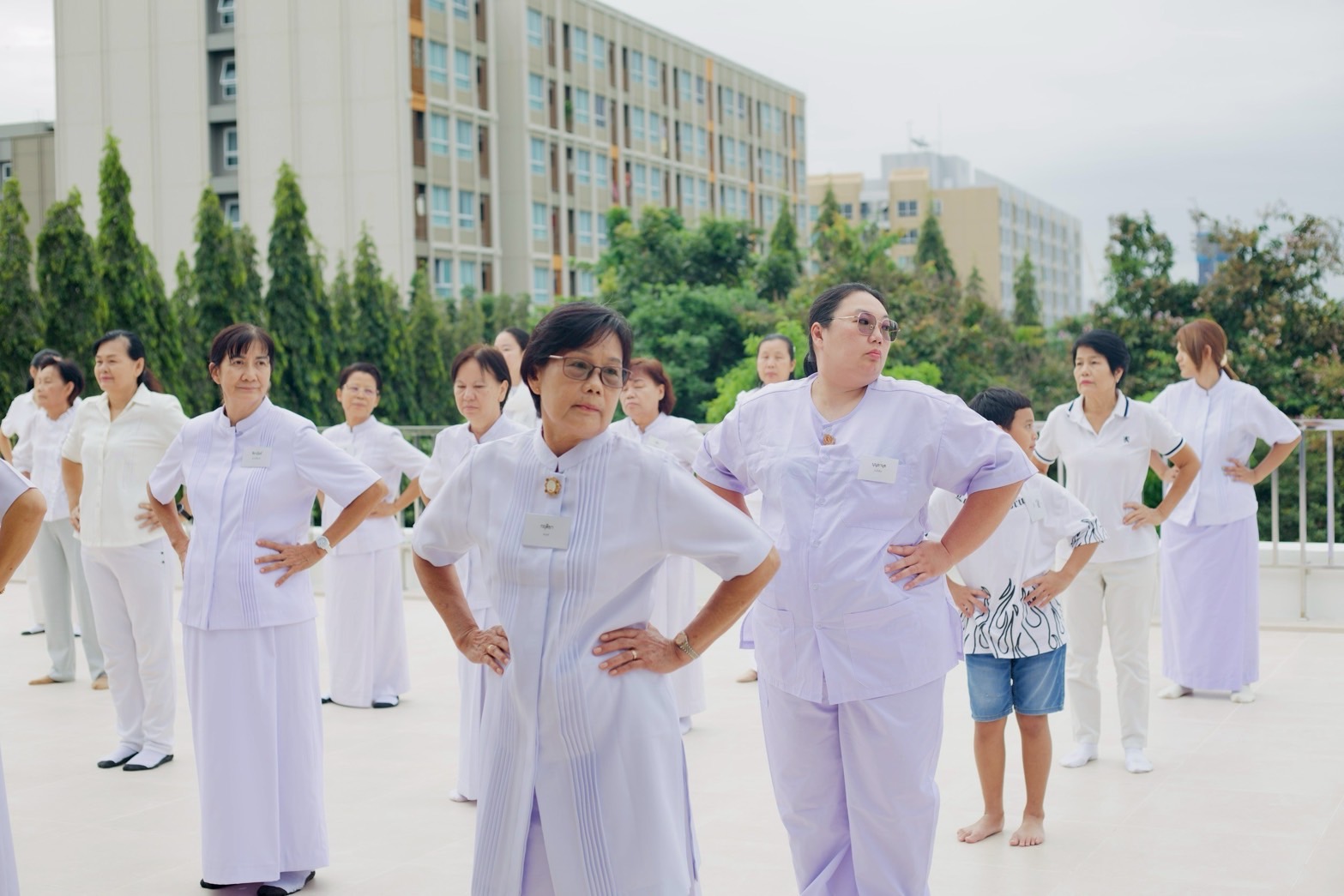 ศูนย์ปฏิบัติธรรมน้ำใสใจสว่าง จัดอบรมโครงการอุบาสกแก้ว อุบาสิกาแก้ว