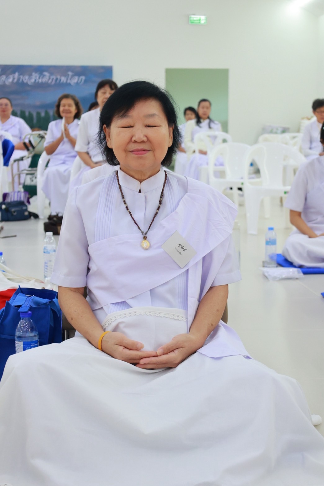 ศูนย์ปฏิบัติธรรมน้ำใสใจสว่าง จัดอบรมโครงการอุบาสกแก้ว อุบาสิกาแก้ว