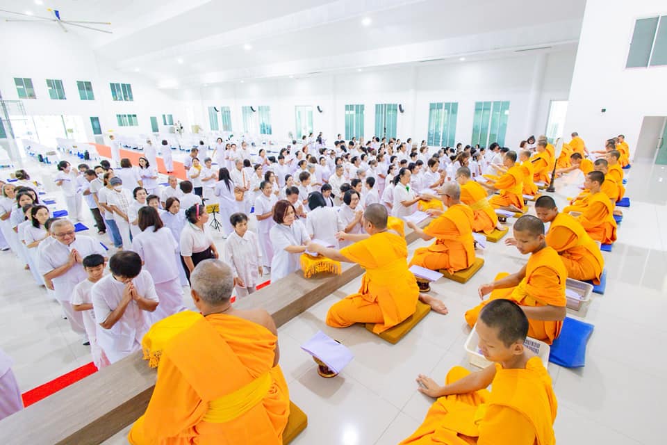 ศูนย์อบรมเยาวชนลาดหลุมแก้ว จัดอบรมโครงการอุบาสกแก้ว อุบาสิกาแก้ว