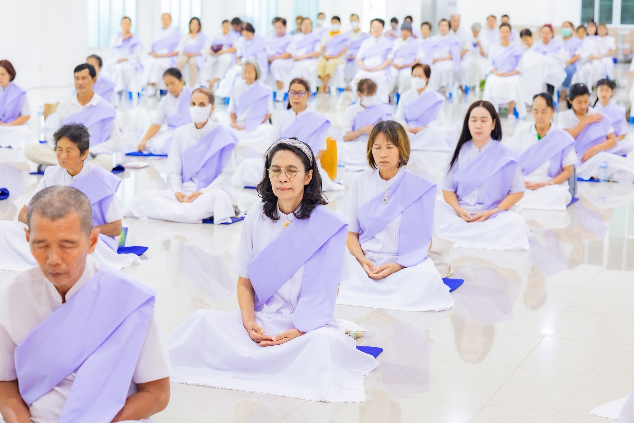 ศูนย์อบรมเยาวชนลาดหลุมแก้ว จัดอบรมโครงการอุบาสกแก้ว อุบาสิกาแก้ว