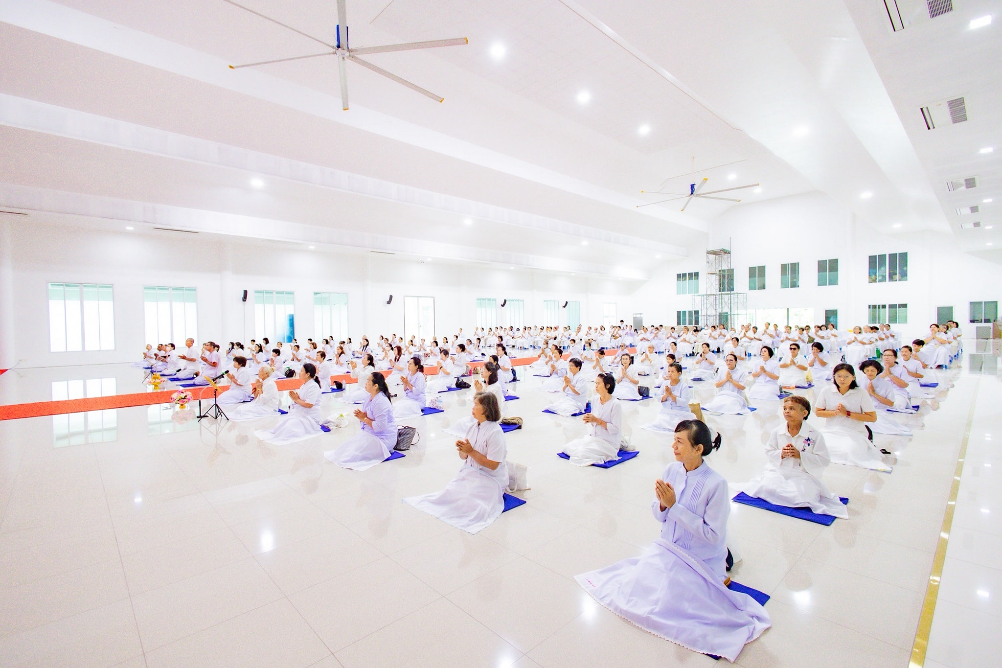 ศูนย์อบรมเยาวชนลาดหลุมแก้ว จัดอบรมโครงการอุบาสกแก้ว อุบาสิกาแก้ว