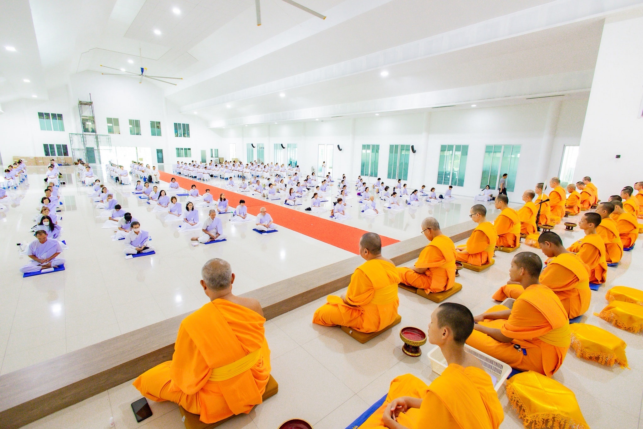 ศูนย์อบรมเยาวชนลาดหลุมแก้ว จัดอบรมโครงการอุบาสกแก้ว อุบาสิกาแก้ว