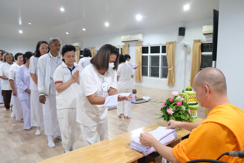 ศูนย์อบรมเยาวชนนครปฐม จัดอบรมโครงการอุบาสกแก้ว อุบาสิกาแก้ว