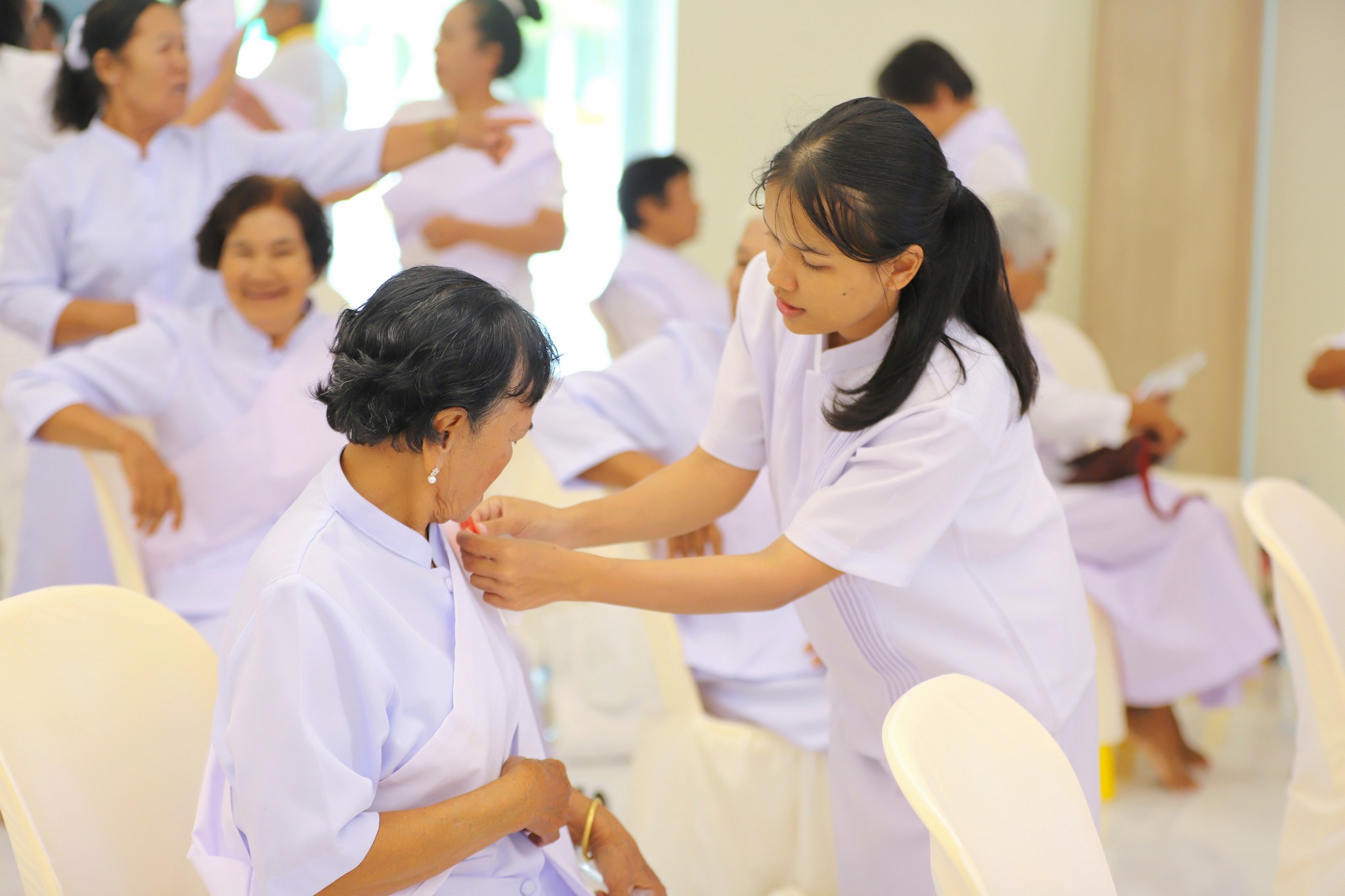 ศูนย์ปฏิบัติธรรมภาคใต้ จัดอบรมโครงการอุบาสกแก้ว อุบาสิกาแก้ว