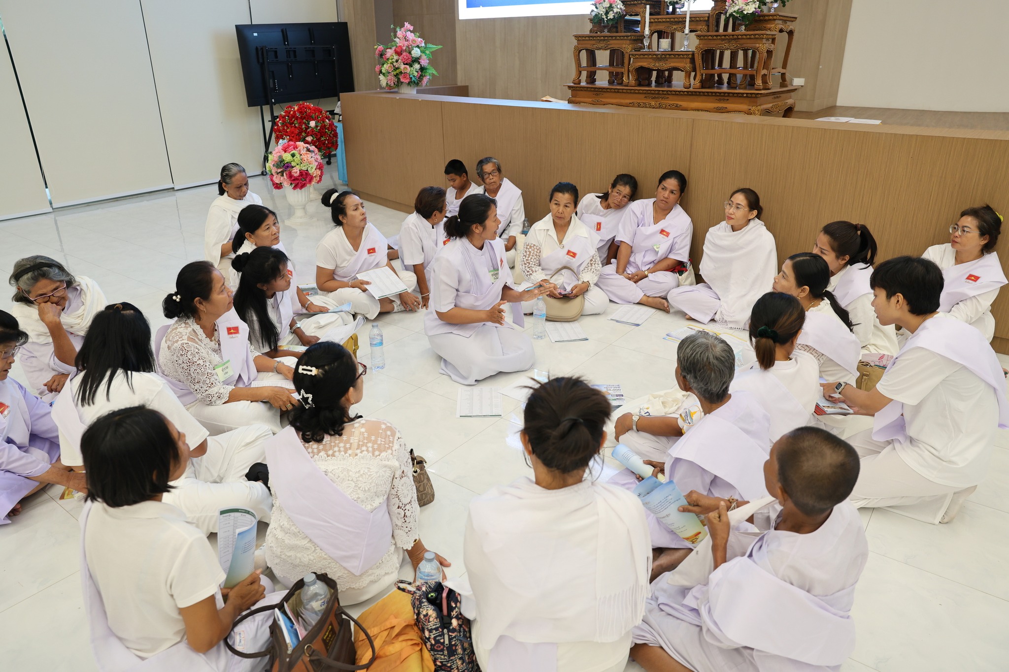 ศูนย์ปฏิบัติธรรมภาคใต้ จัดอบรมโครงการอุบาสกแก้ว อุบาสิกาแก้ว