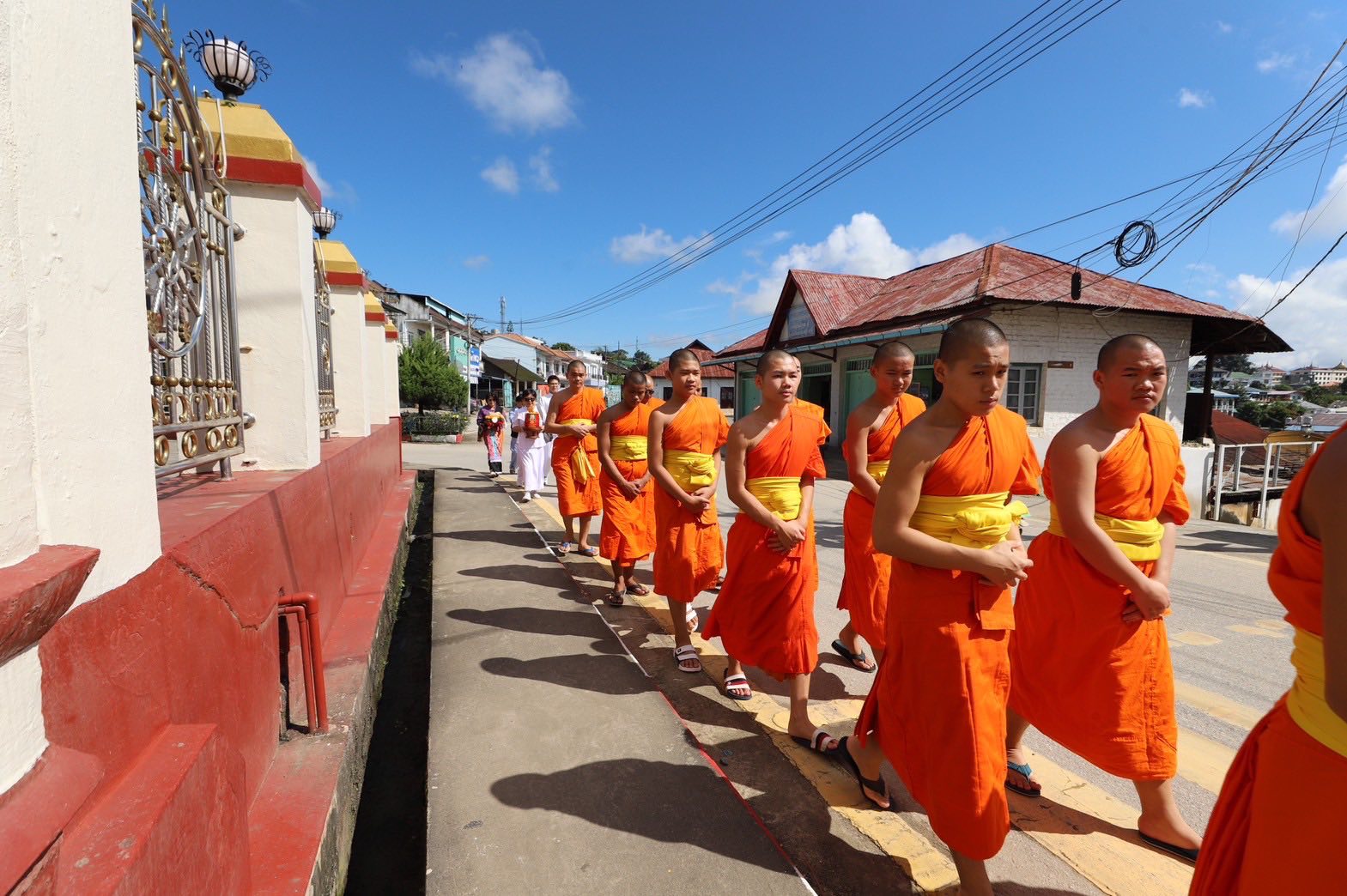 สมเด็จพระสังฆราชไทเขิน วางแผ่นมงคลนามสถาปนาเจดีย์ครูบาไชยบูลย์