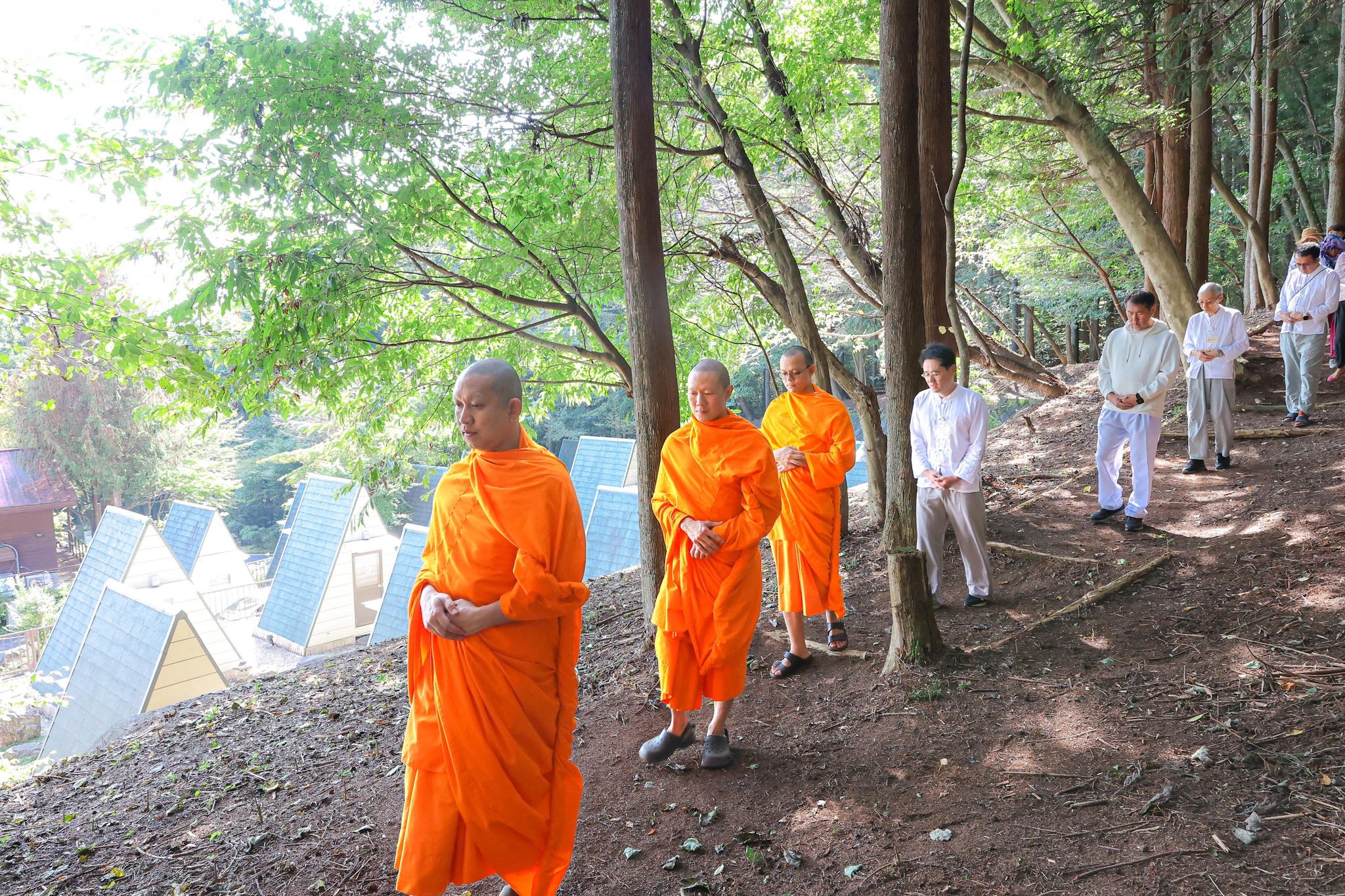 หมู่บ้านปฏิบัติธรรมญี่ปุ่น วัดพระธรรมกายกุมมะ จัดปฏิบัติธรรมสุดสัปดาห์แก่ชาวท้องถิ่น