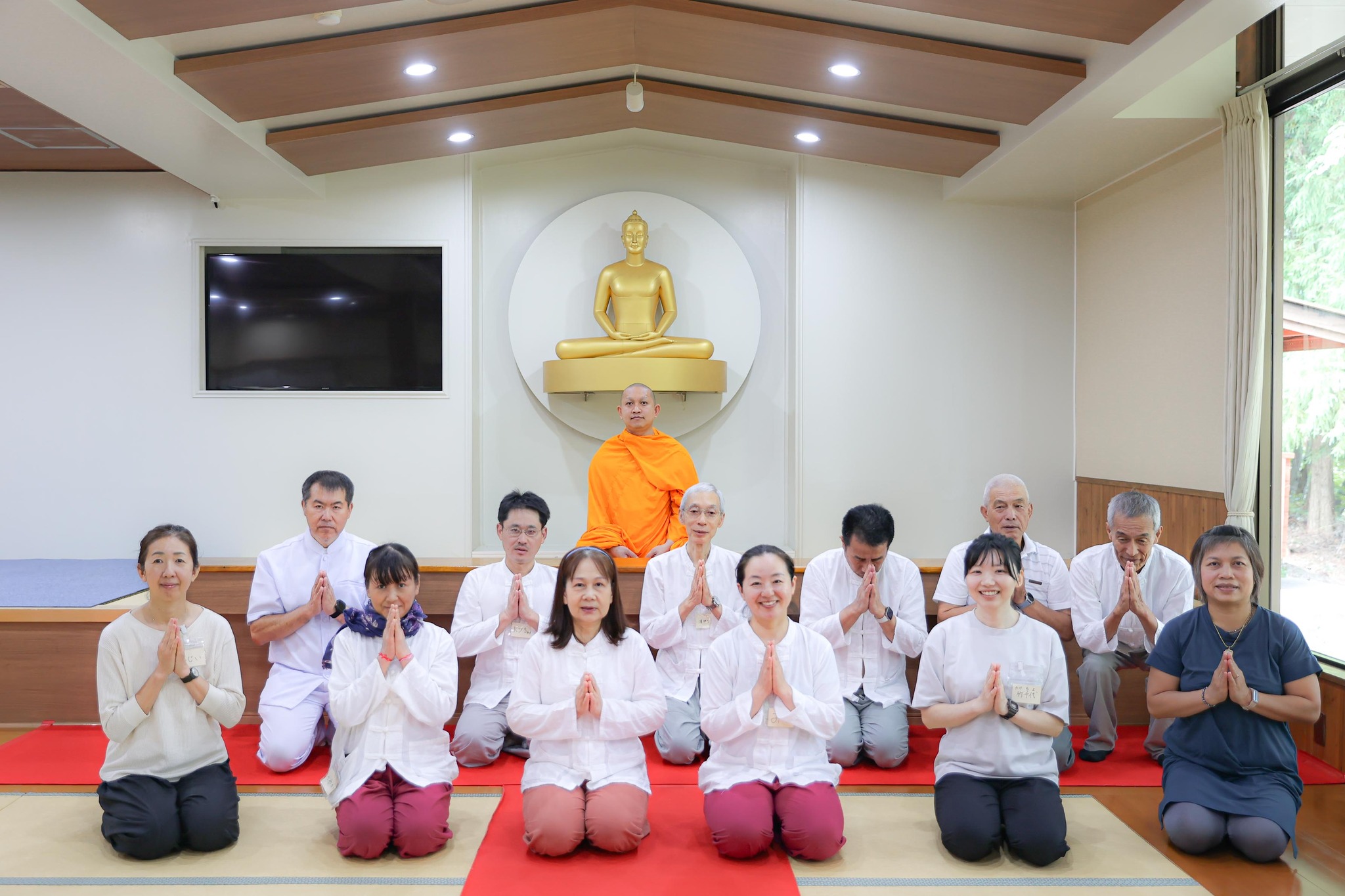 หมู่บ้านปฏิบัติธรรมญี่ปุ่น วัดพระธรรมกายกุมมะ จัดปฏิบัติธรรมสุดสัปดาห์แก่ชาวท้องถิ่น