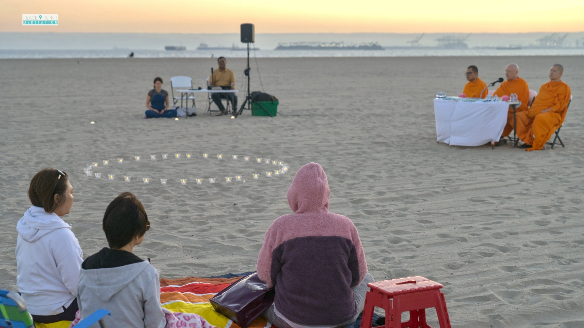 วัดพระธรรมกายแคลิฟอร์เนีย จัดปฏิบัติธรรมเพื่อสันติสุขภายใน