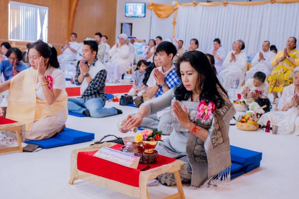 วัดพระธรรมกายมินเนโซตา จัดกิจกรรมงานบุญวันอาทิตย์