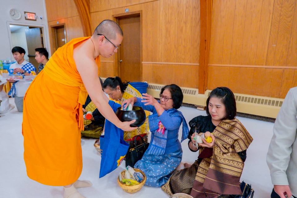 วัดพระธรรมกายมินเนโซตา จัดกิจกรรมงานบุญวันอาทิตย์